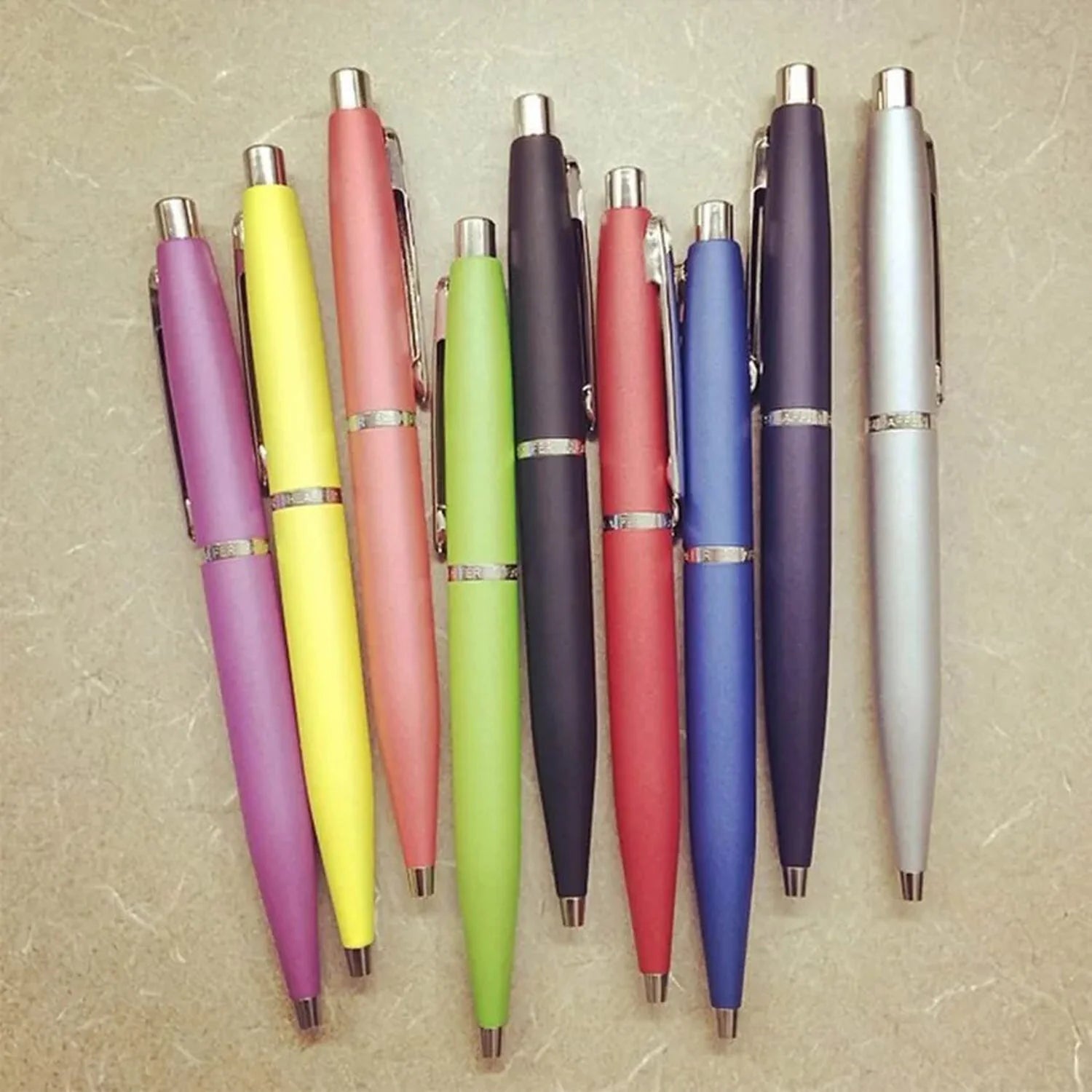 Sheaffer VFM Matte Blue PVD Ballpoint Pen E9429 Sheaffer