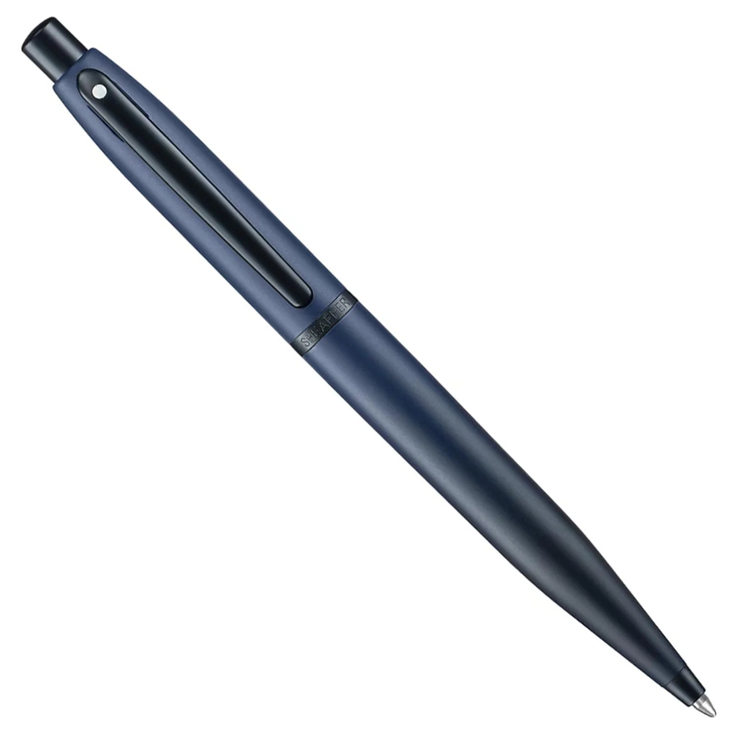 Sheaffer VFM Matte Blue PVD Ballpoint Pen E9429 Sheaffer