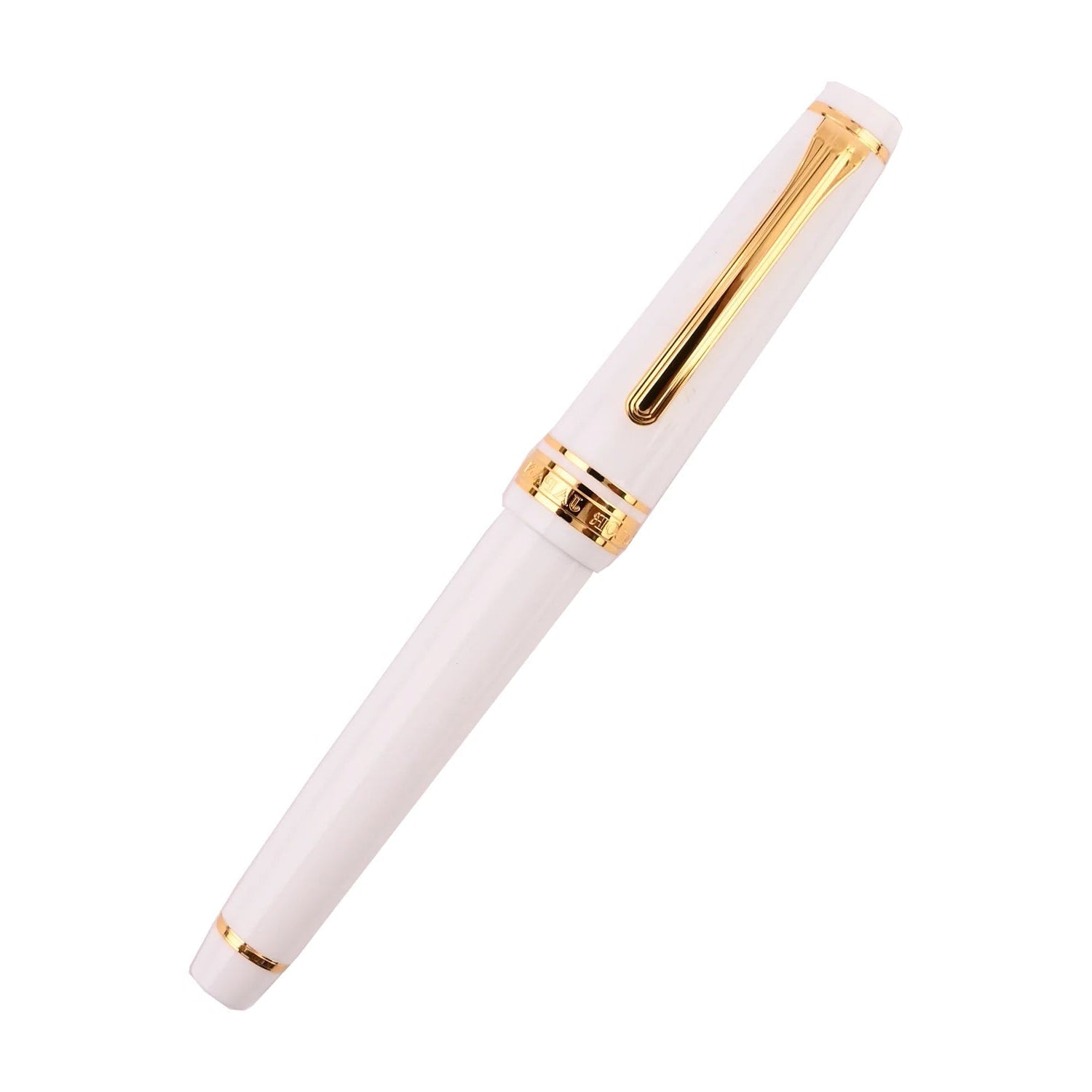 Sailor Professional Gear Slim Fountain Pen - White GT Sailor
