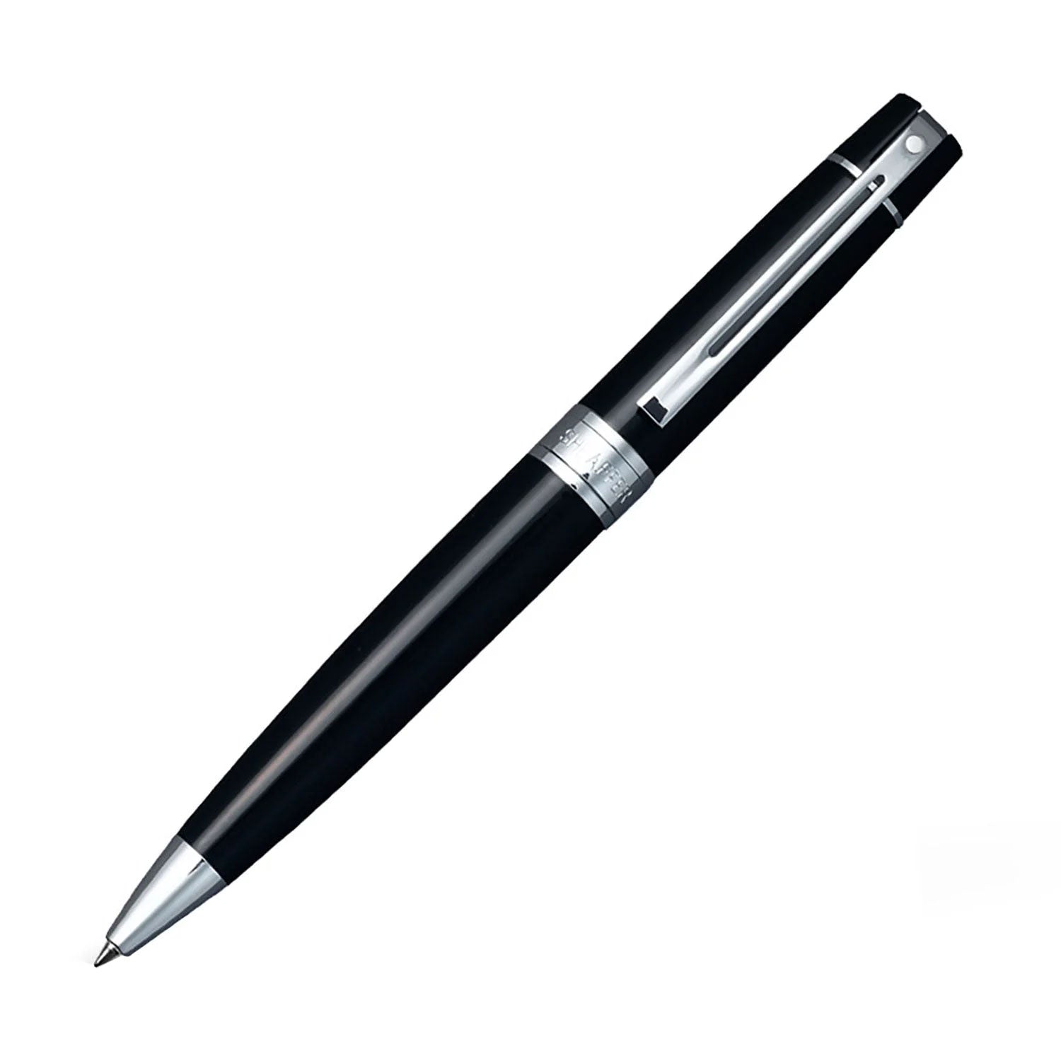 Sheaffer 300 Ball Pen - Glossy Black CT Sheaffer