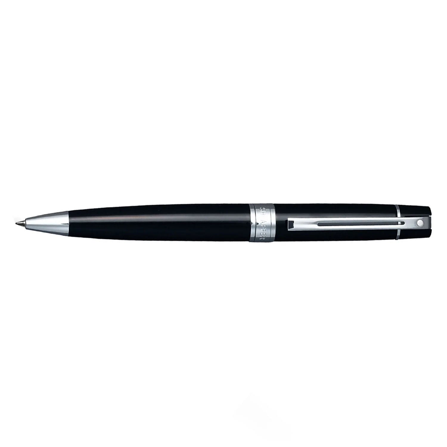 Sheaffer 300 Ball Pen - Glossy Black CT Sheaffer