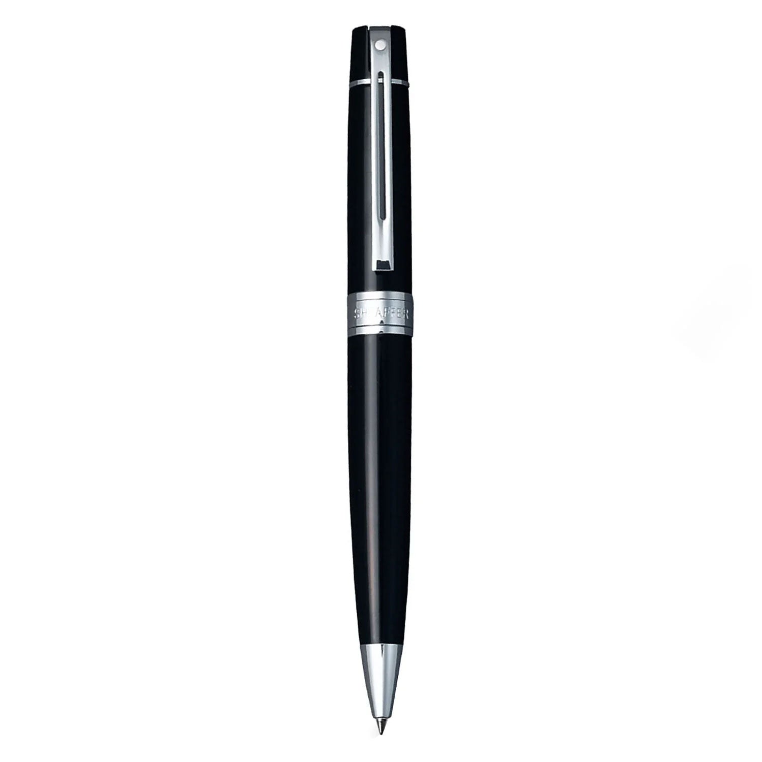 Sheaffer 300 Ball Pen - Glossy Black CT Sheaffer