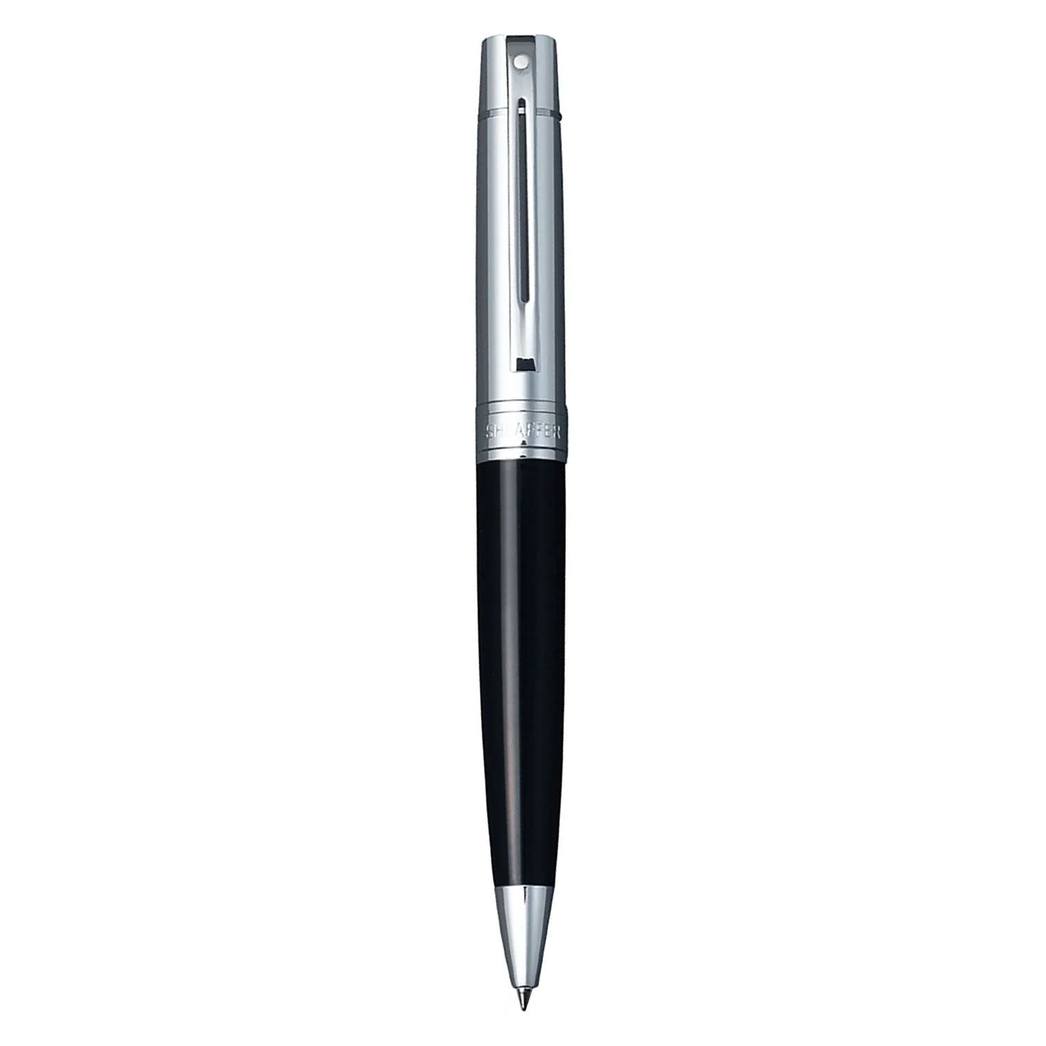 Sheaffer 300 Ball Pen - Glossy Black & Chrome Sheaffer