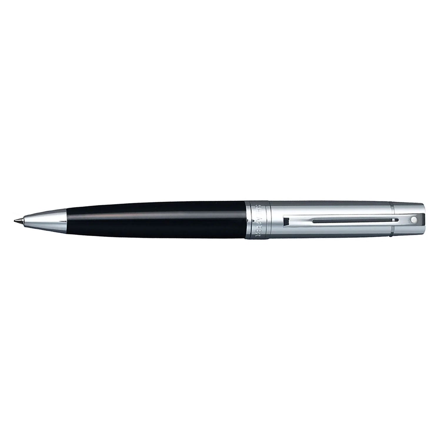 Sheaffer 300 Ball Pen - Glossy Black & Chrome Sheaffer