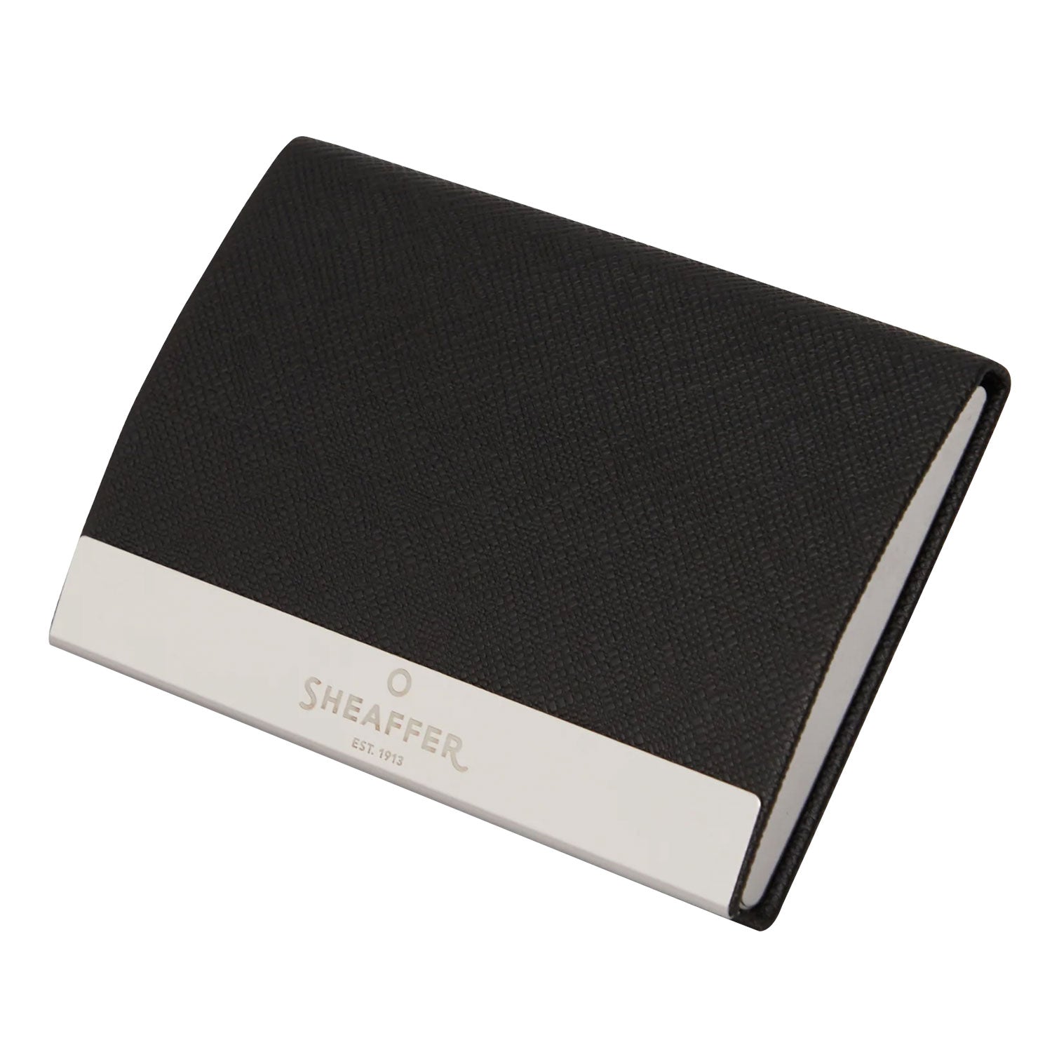 Sheaffer 300 Series Ball Pen Combo Gift Sets, Glossy Black CT + Business Card Holder Sheaffer