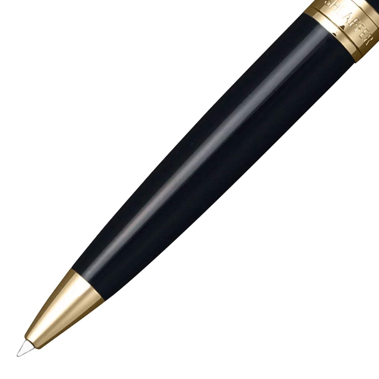 Sheaffer Gift Set - 300 Series Glossy Black GT Ball Pen with Pen Pouch Sheaffer