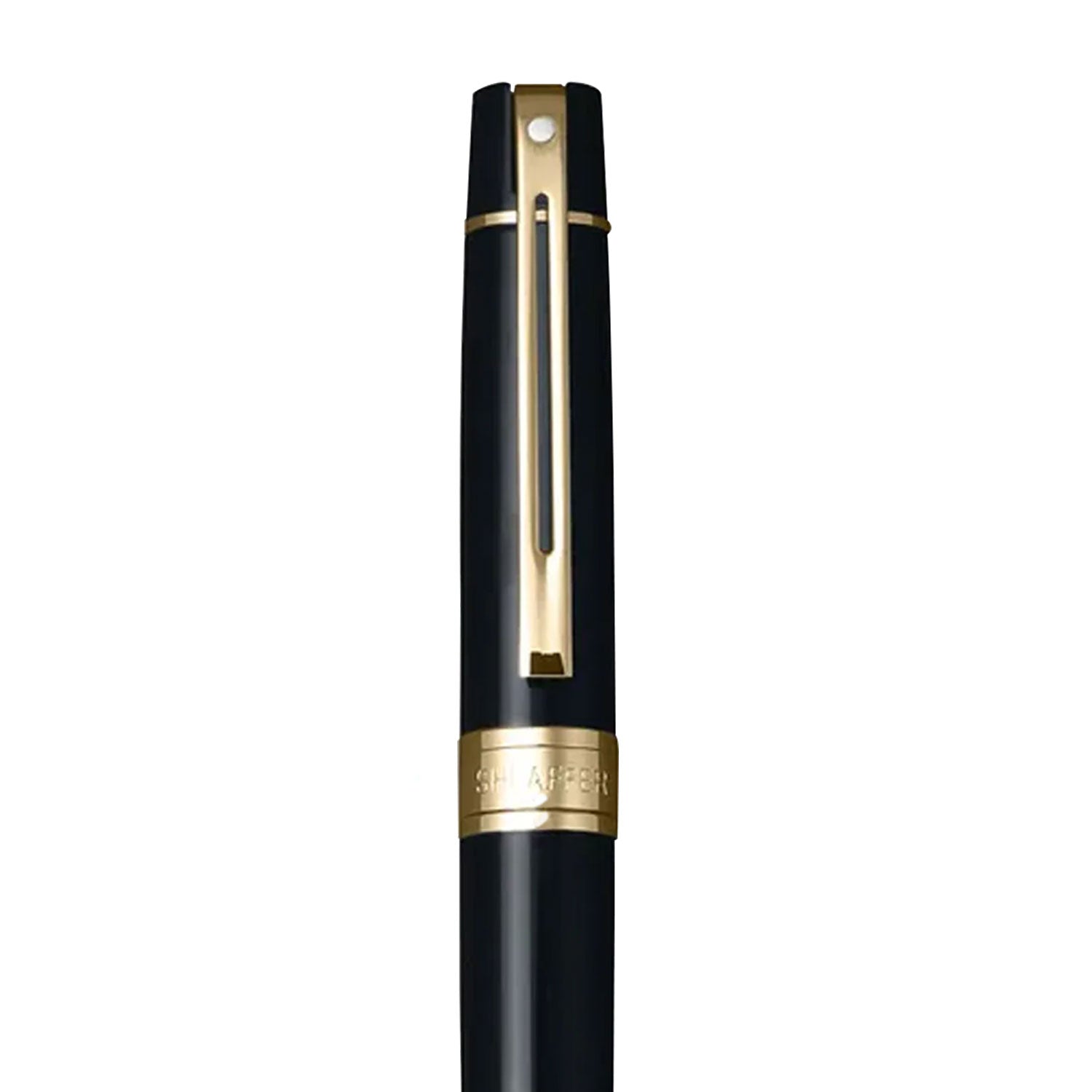 Sheaffer Gift Set - 300 Series Glossy Black GT Ball Pen with Pen Pouch Sheaffer