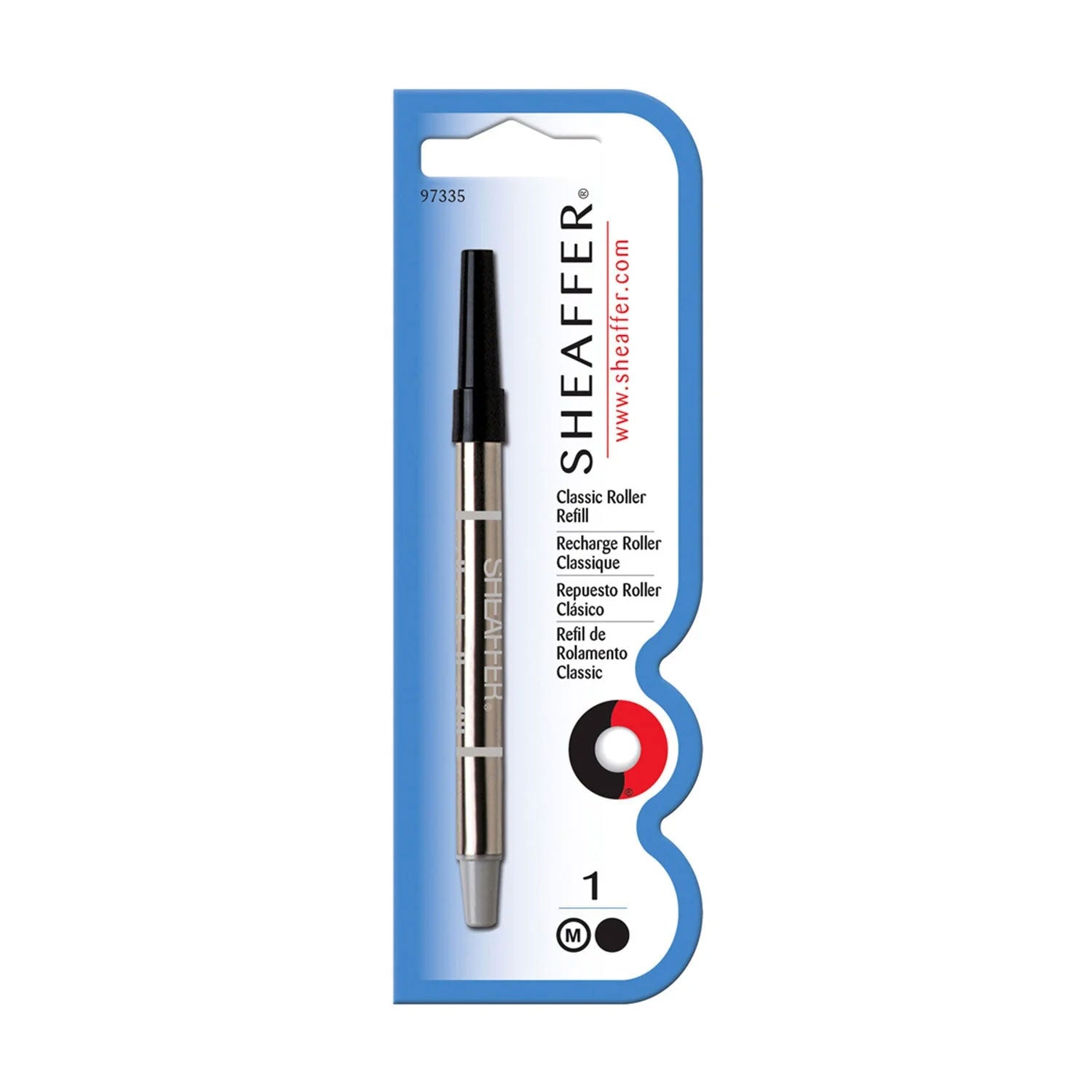 Sheaffer Classic Prelude Roller Pen Refill, Black Medium Sheaffer