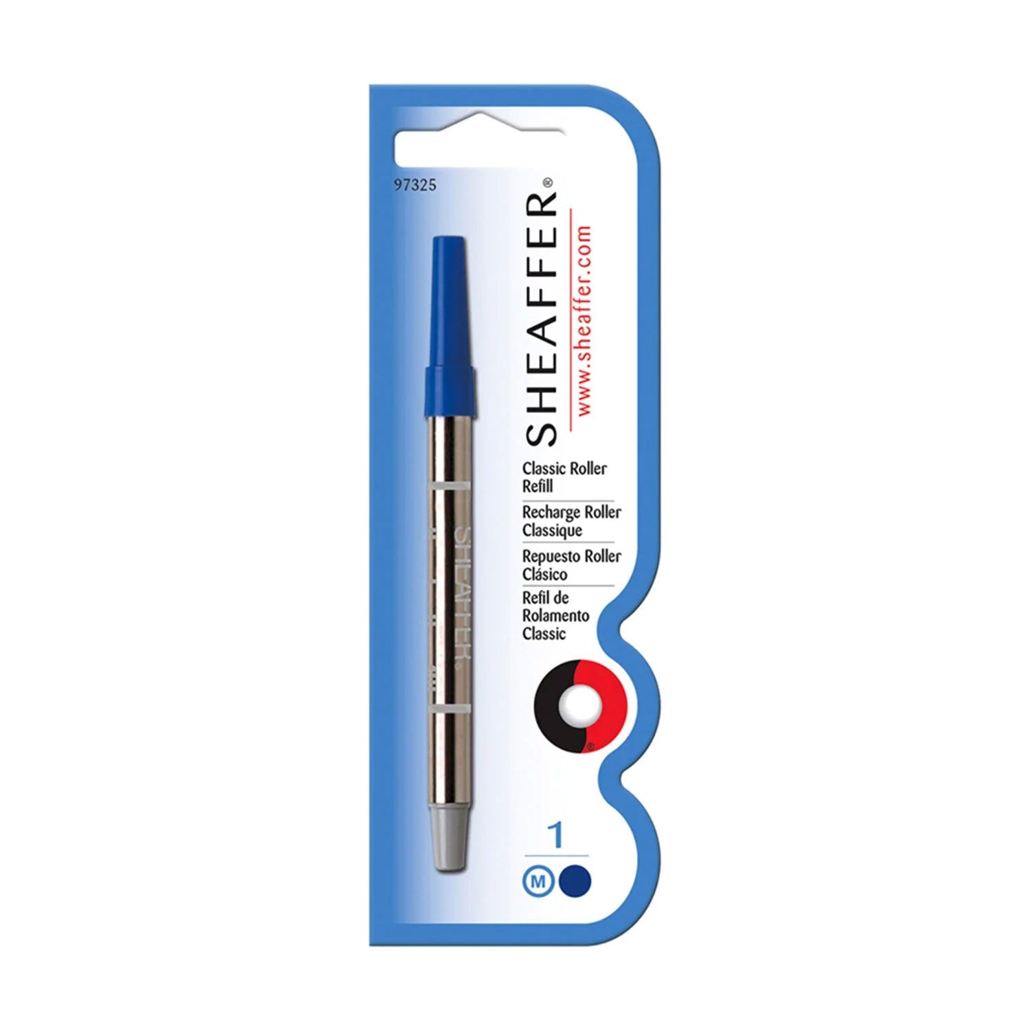 Sheaffer Classic Prelude Roller Pen Refill, Blue Medium Sheaffer