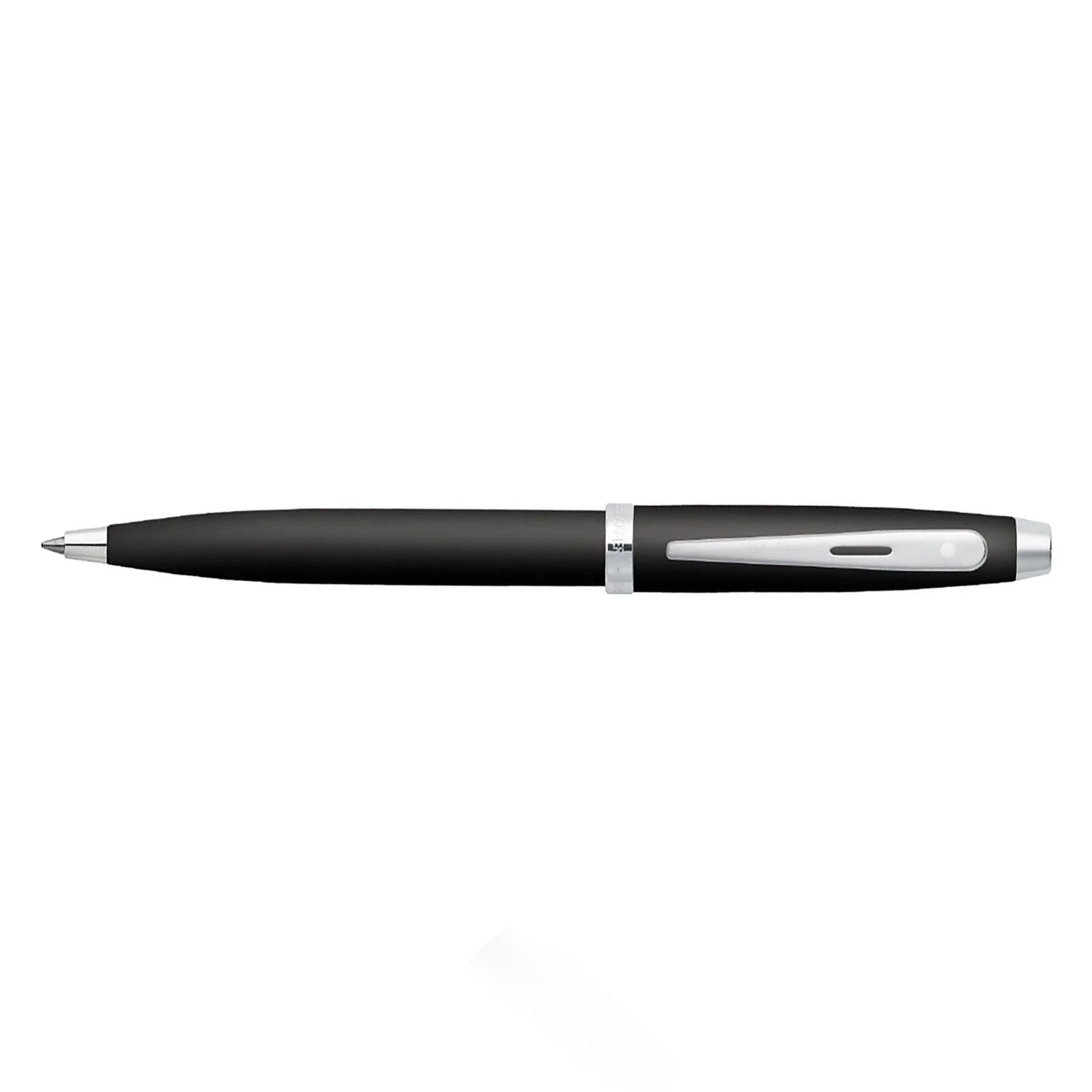 Sheaffer Gift Set - 100 Series Matte Black Ball Pen with A5 Black Notebook Sheaffer