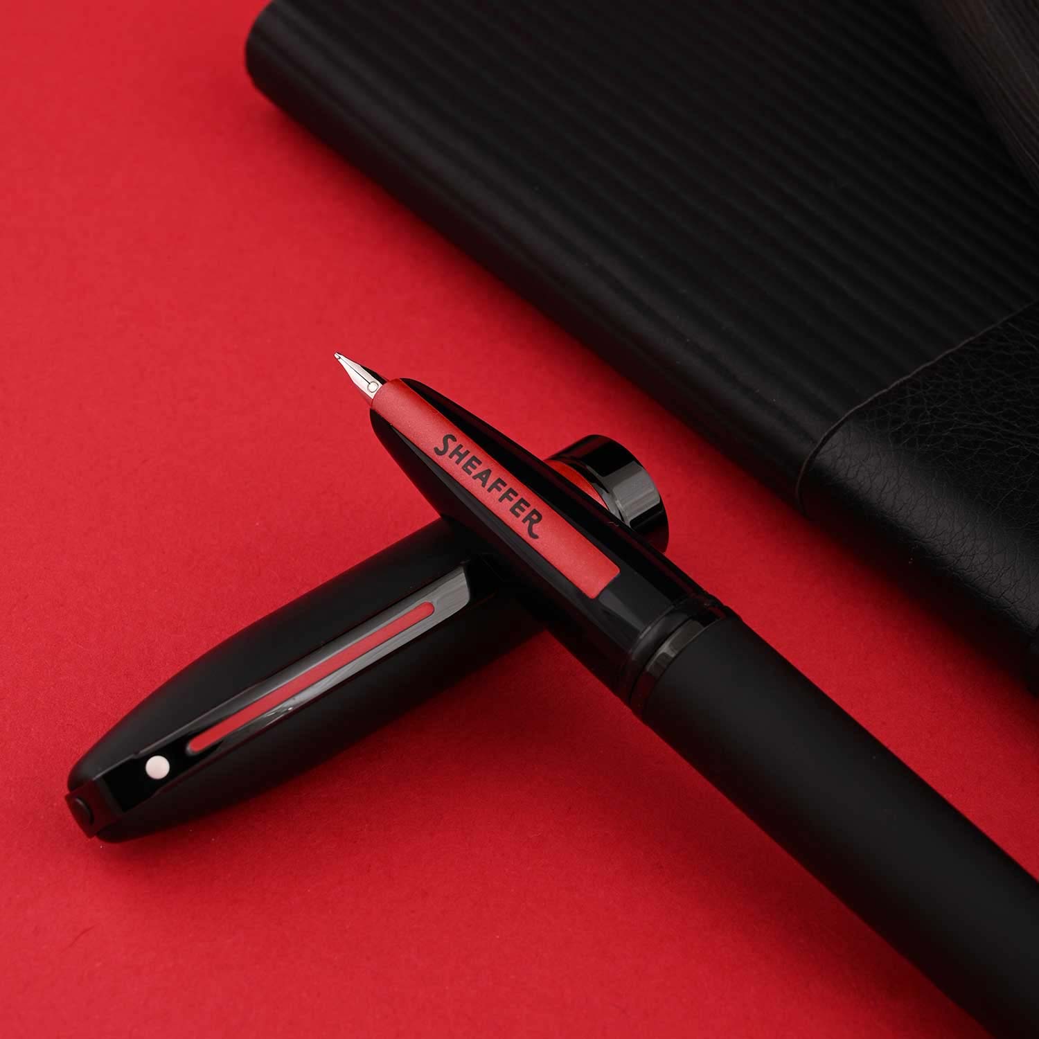 Sheaffer Icon Fountain Pen - Matte Black PVD Sheaffer
