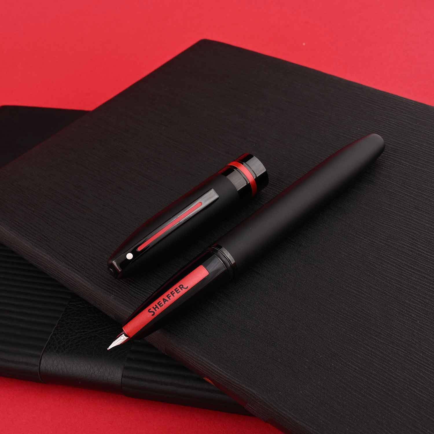 Sheaffer Icon Fountain Pen - Matte Black PVD Sheaffer