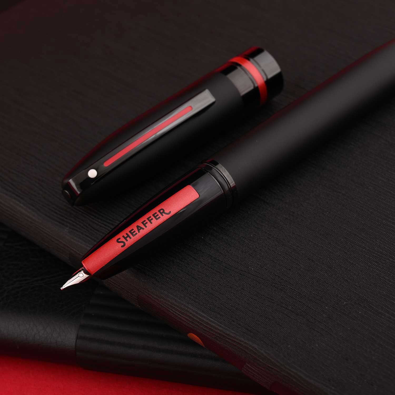 Sheaffer Icon Fountain Pen - Matte Black PVD Sheaffer