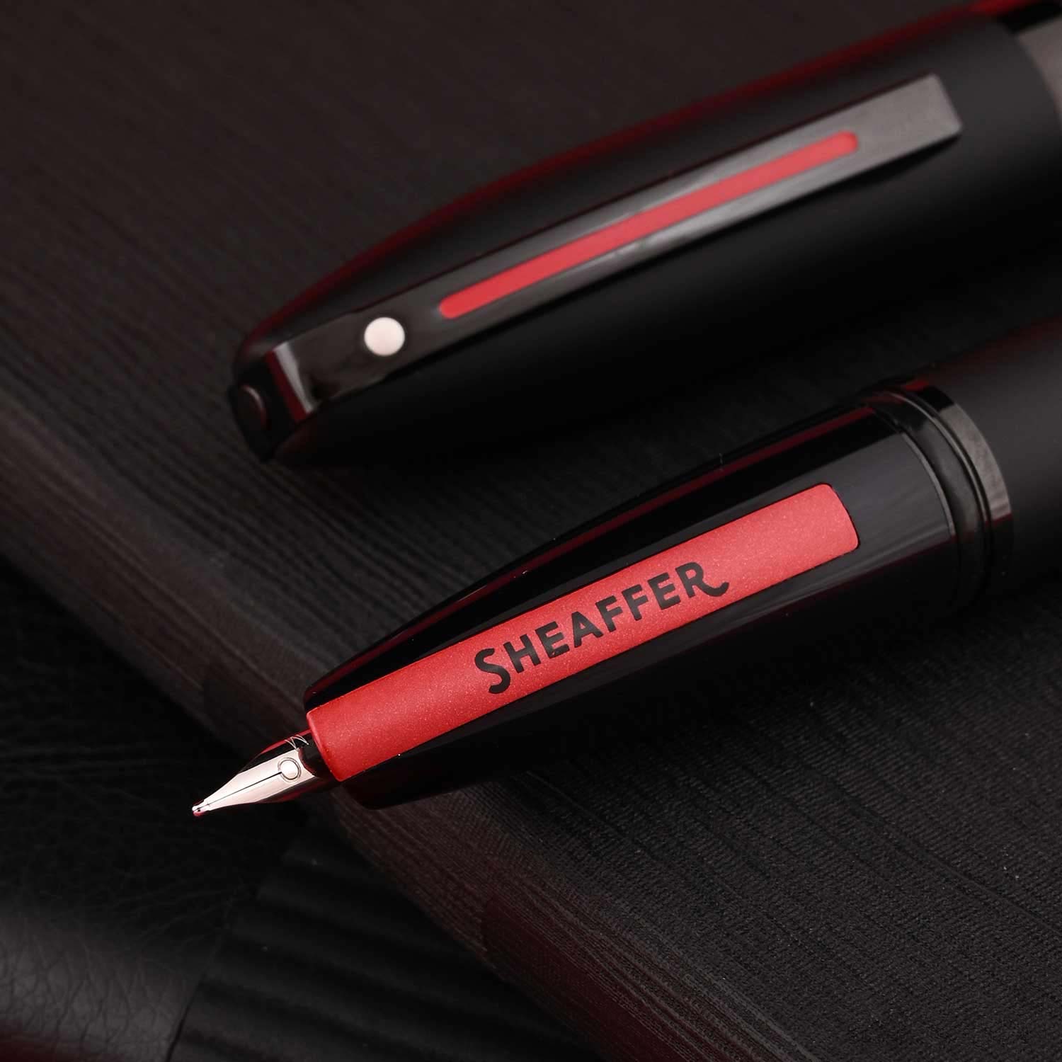 Sheaffer Icon Fountain Pen - Matte Black PVD Sheaffer