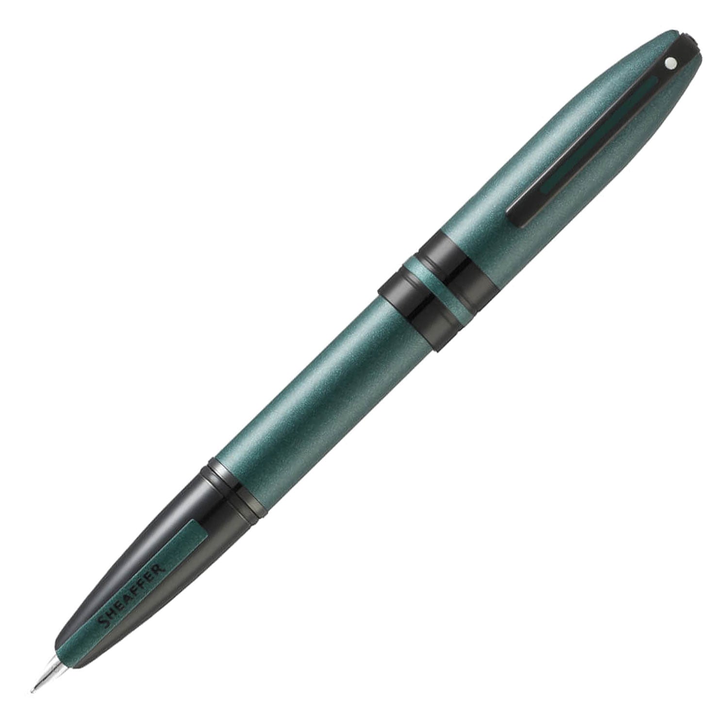 Sheaffer Icon Fountain Pen - Metallic Green PVD Sheaffer