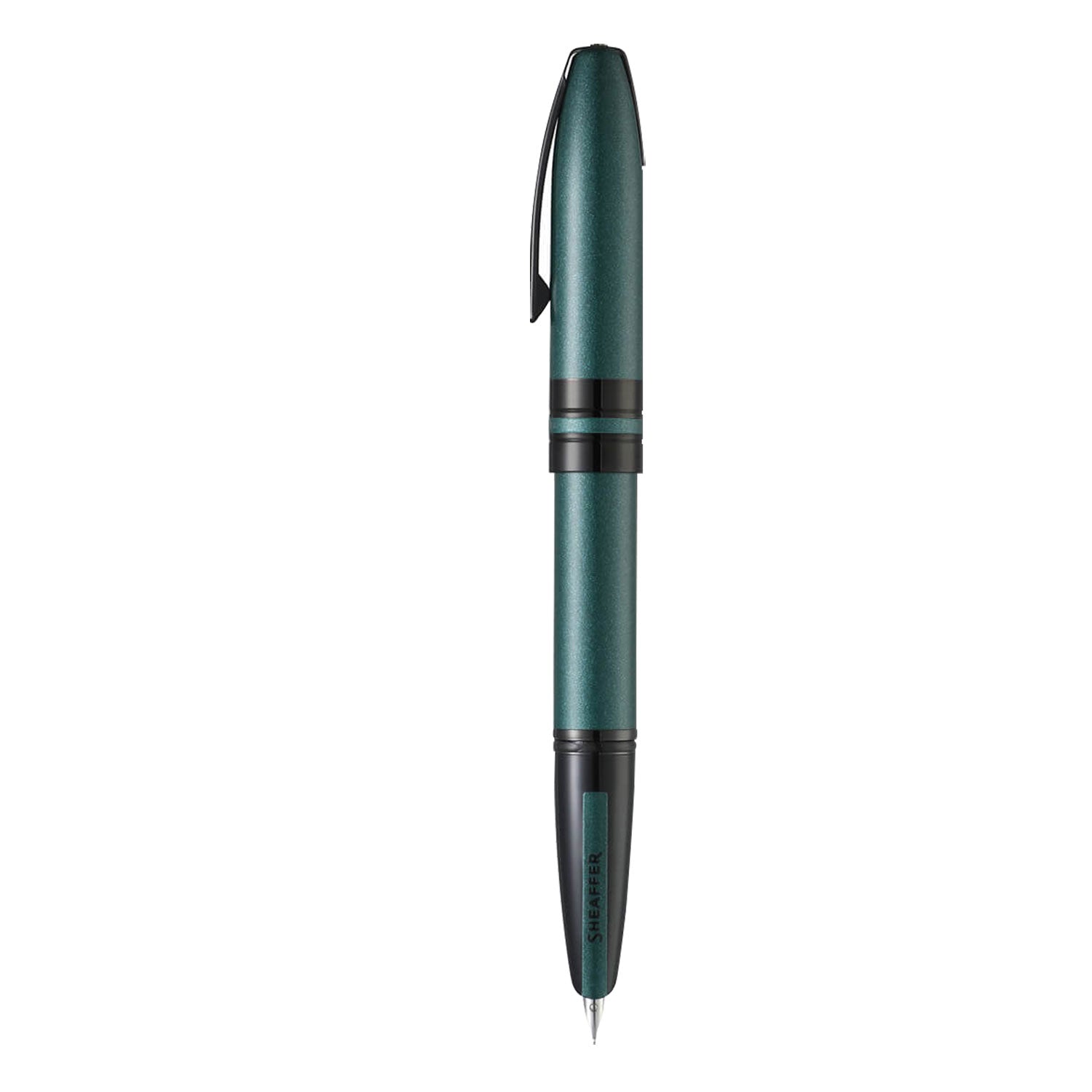 Sheaffer Icon Fountain Pen - Metallic Green PVD Sheaffer