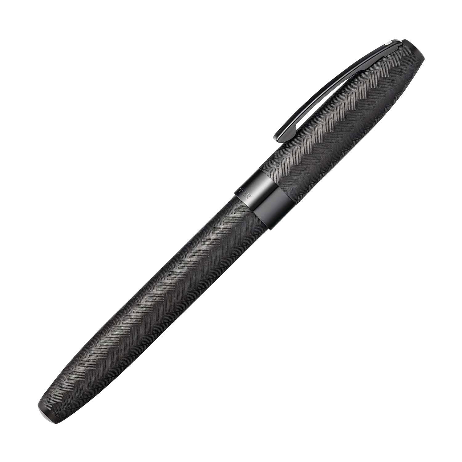 Sheaffer Legacy Chevron Roller Ball Pen - Matte Black PVD Sheaffer