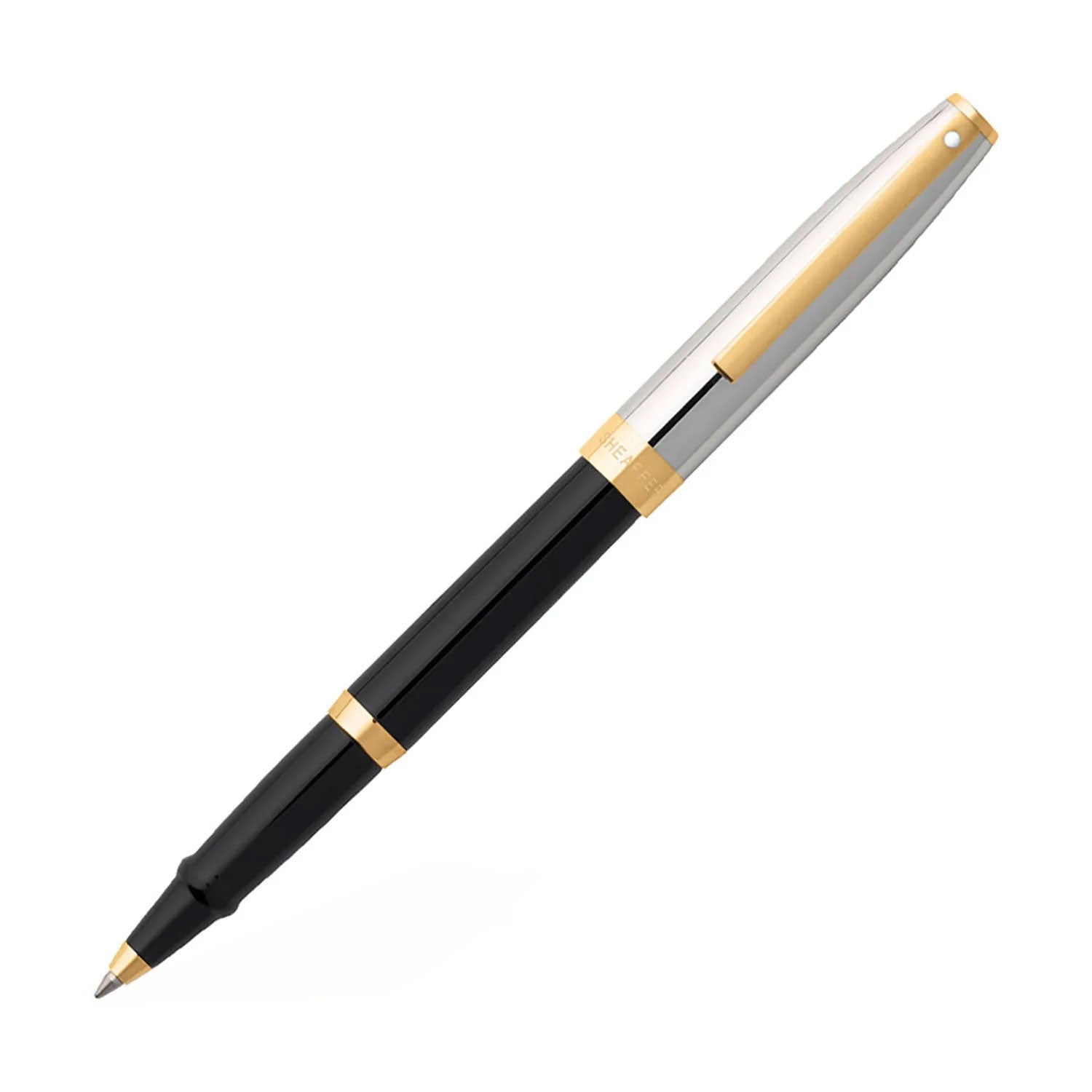 Sheaffer Sagaris Roller Ball Pen - Black & Chrome GT Sheaffer