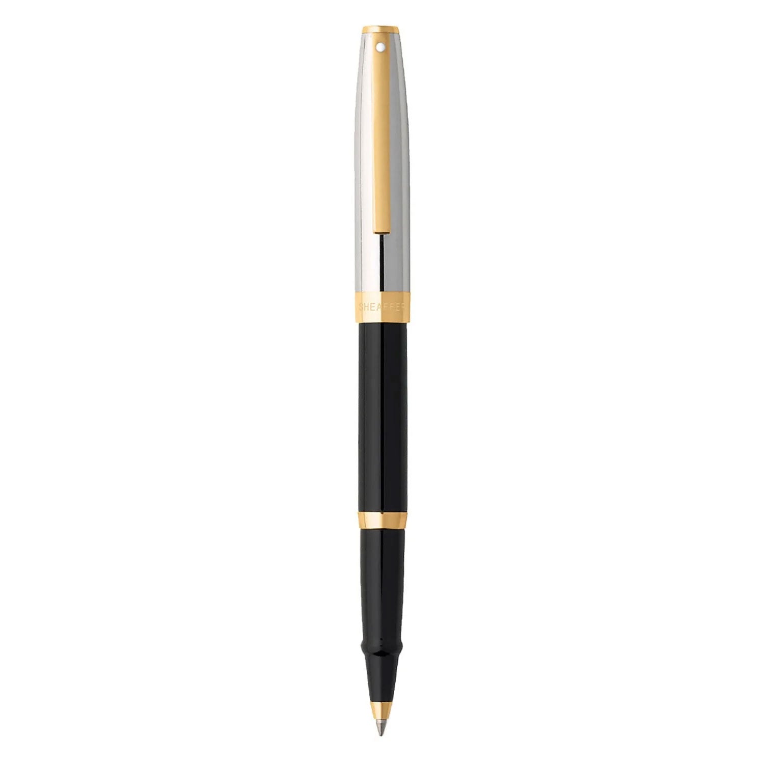 Sheaffer Sagaris Roller Ball Pen - Black & Chrome GT Sheaffer