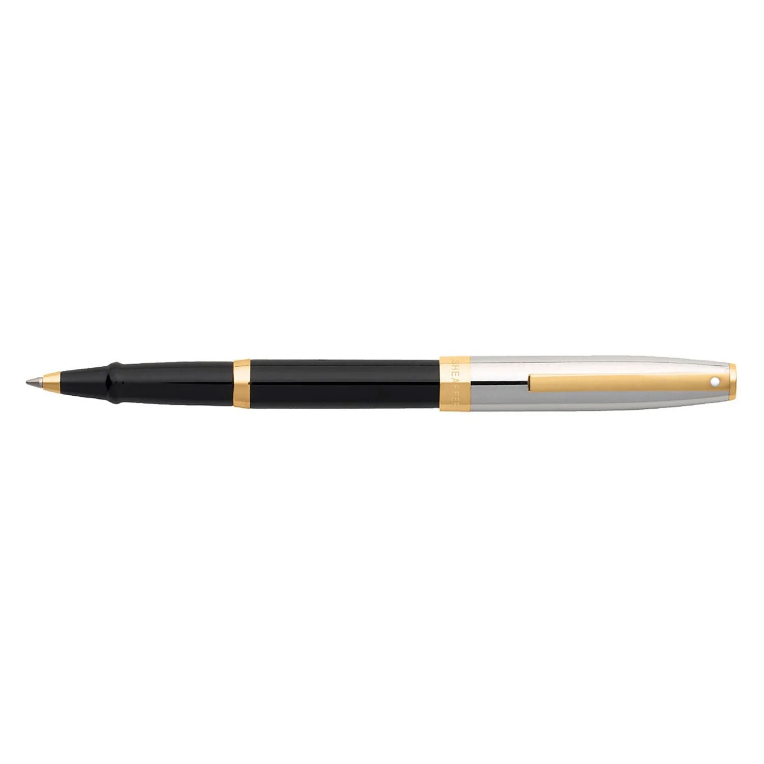 Sheaffer Sagaris Roller Ball Pen - Black & Chrome GT Sheaffer