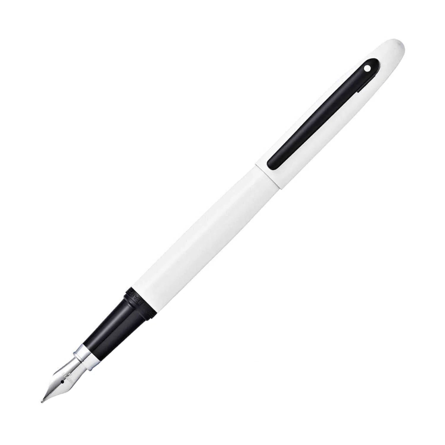 Sheaffer VFM Fountain Pen - Glossy White BT Sheaffer