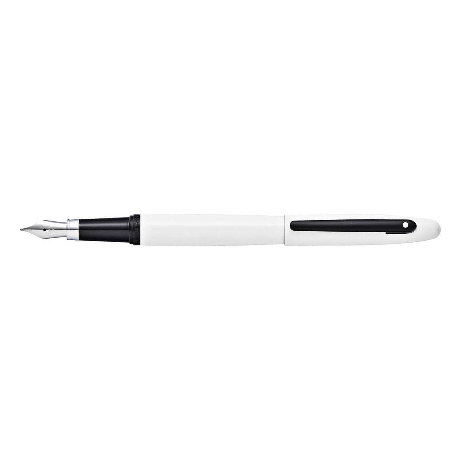 Sheaffer VFM Fountain Pen - Glossy White BT Sheaffer