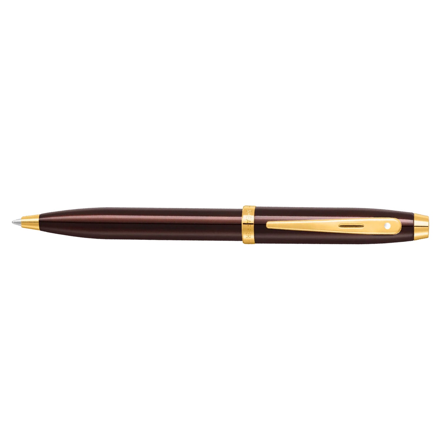 Sheaffer 100 Ball Pen - Coffee Brown GT Sheaffer