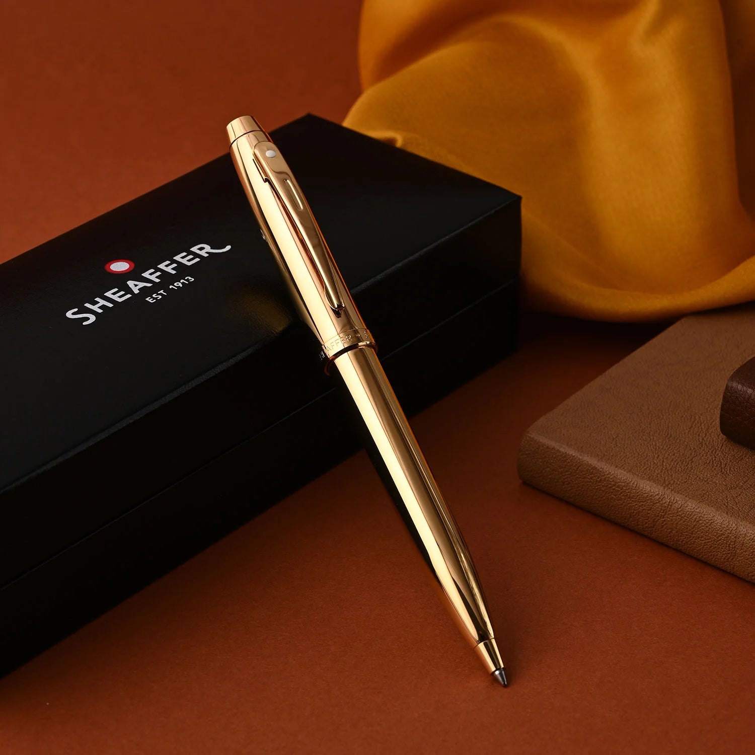 Sheaffer 100 Ball Pen - Gold GT William Penn