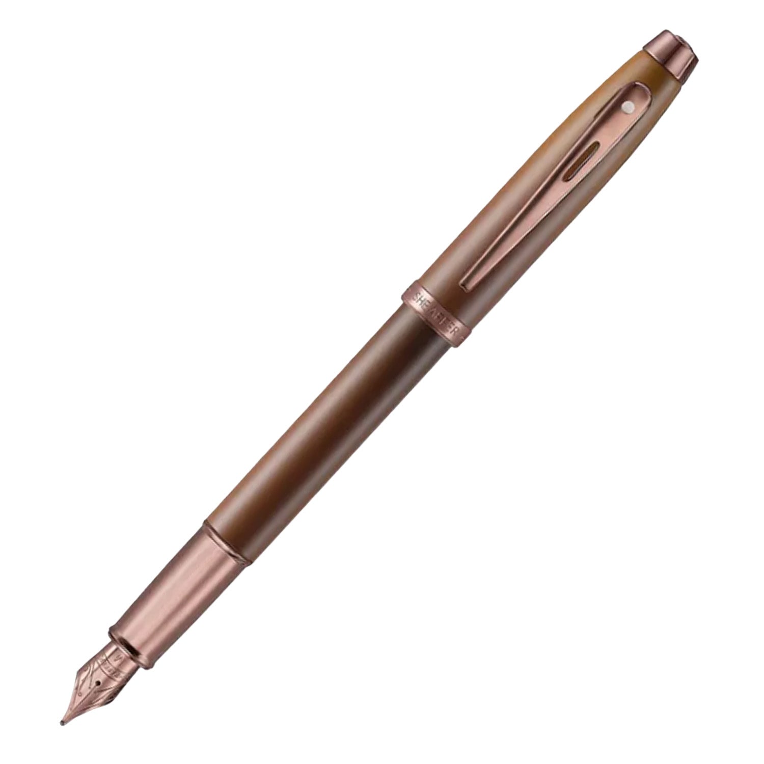 Sheaffer 100 Coffee Edition Fountain Pen - Brown PVD Sheaffer