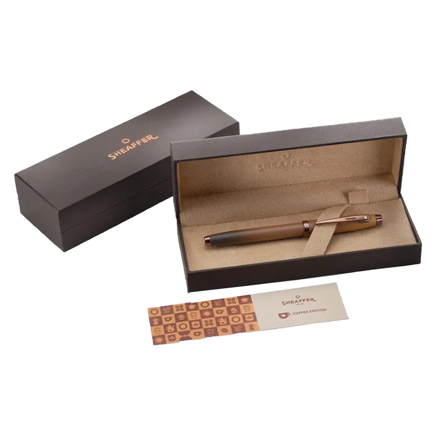 Sheaffer 100 Coffee Edition Fountain Pen - Brown PVD Sheaffer