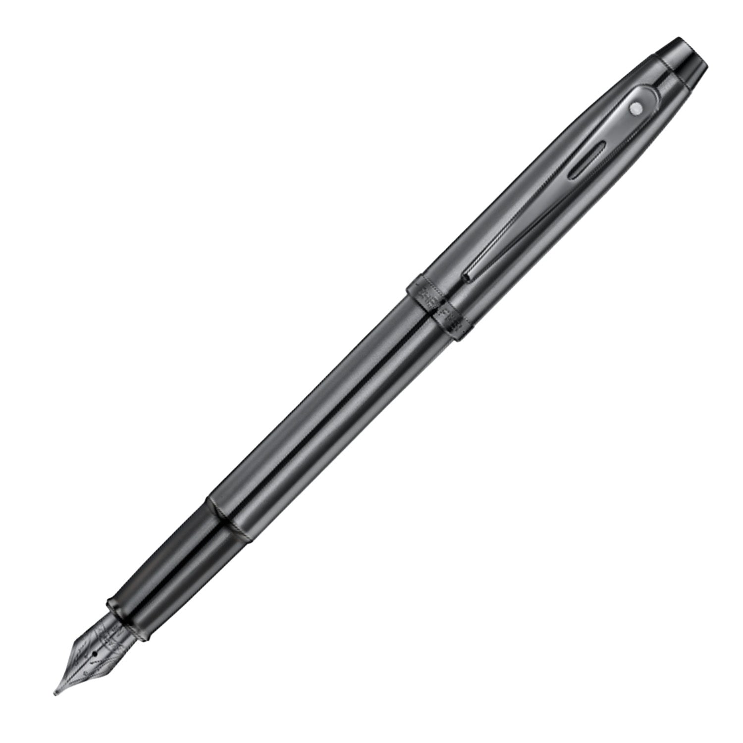Sheaffer 100 Ionic Fountain Pen - Gunmetal Grey PVD Sheaffer