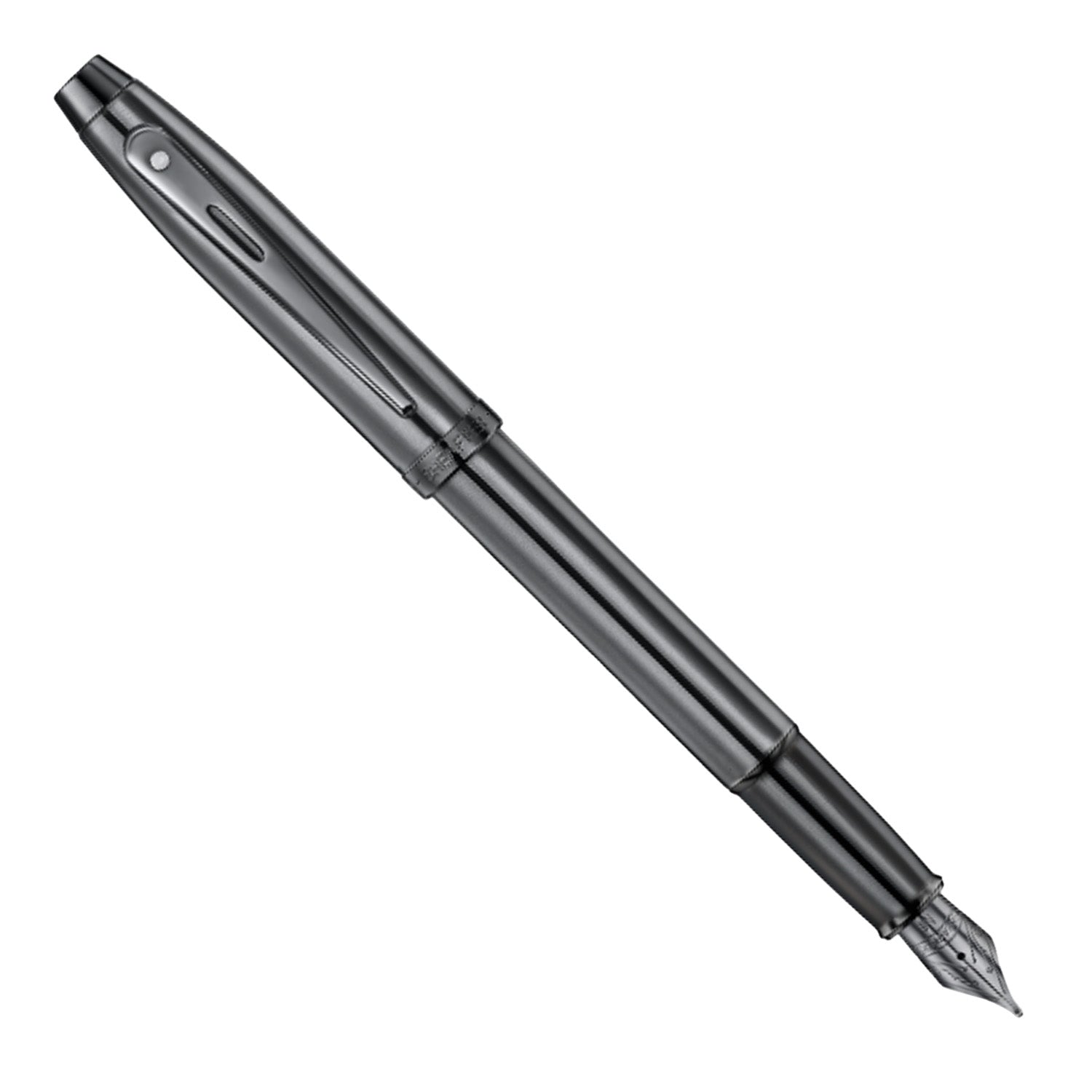 Sheaffer 100 Ionic Fountain Pen - Gunmetal Grey PVD Sheaffer
