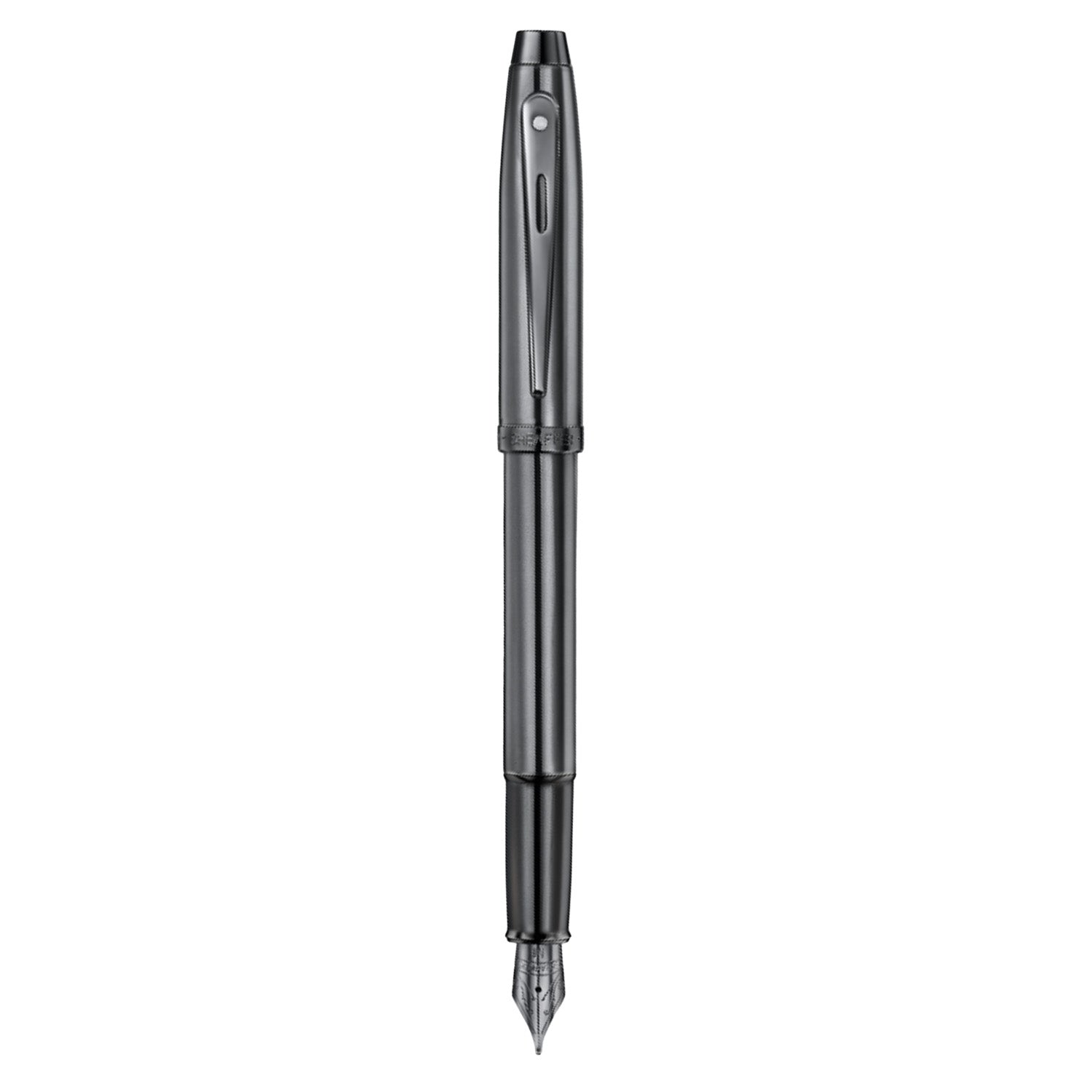 Sheaffer 100 Ionic Fountain Pen - Gunmetal Grey PVD Sheaffer