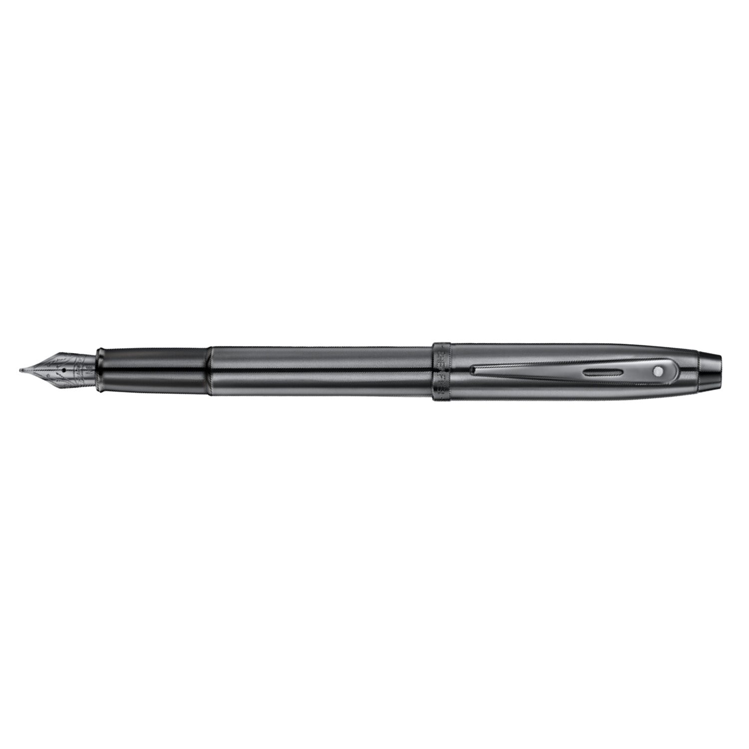 Sheaffer 100 Ionic Fountain Pen - Gunmetal Grey PVD Sheaffer