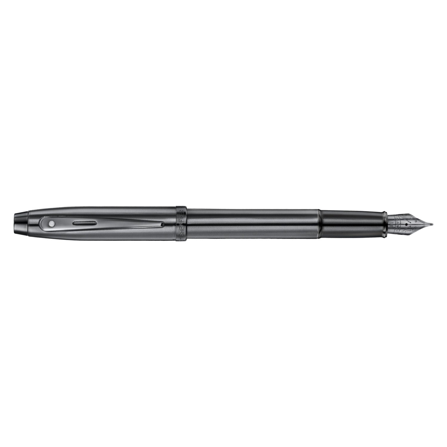 Sheaffer 100 Ionic Fountain Pen - Gunmetal Grey PVD Sheaffer