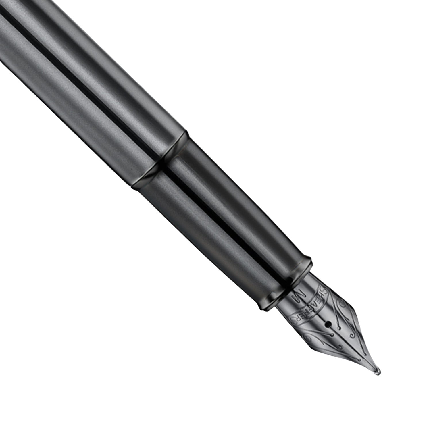 Sheaffer 100 Ionic Fountain Pen - Gunmetal Grey PVD Sheaffer