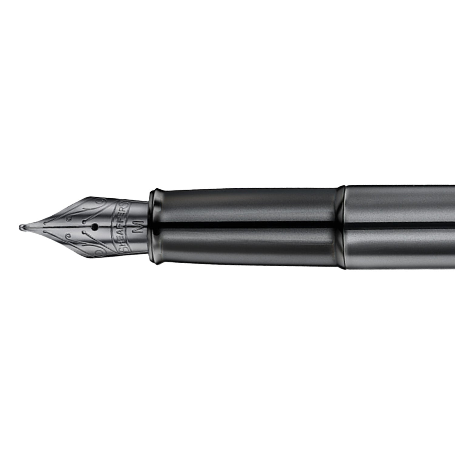 Sheaffer 100 Ionic Fountain Pen - Gunmetal Grey PVD Sheaffer