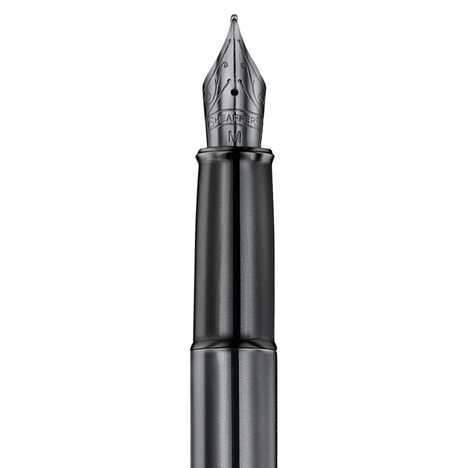 Sheaffer 100 Ionic Fountain Pen - Gunmetal Grey PVD Sheaffer