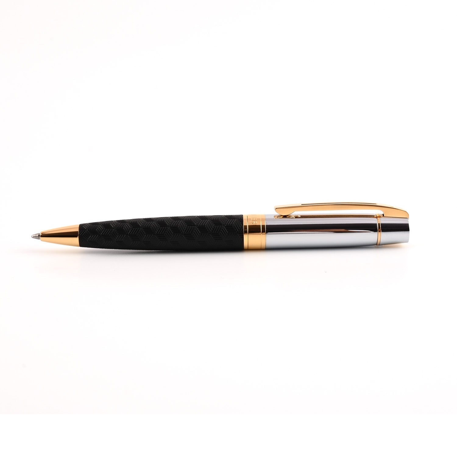 Sheaffer 300 Ball Pen - Engraved Black & Chrome GT Sheaffer