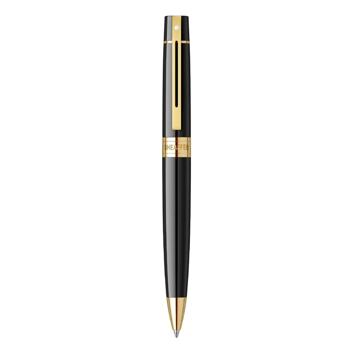 Sheaffer 300 Ball Pen - Glossy Black GT Sheaffer