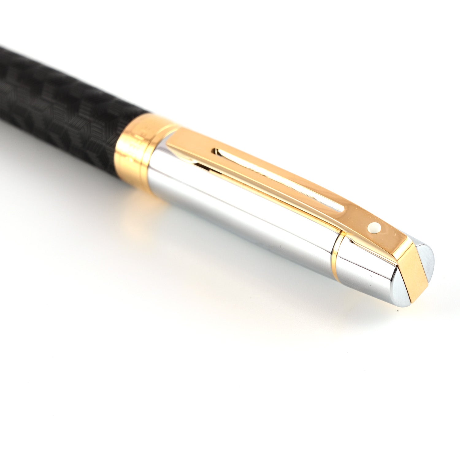 Sheaffer 300 Roller Ball Pen - Engraved Black & Chrome GT Sheaffer