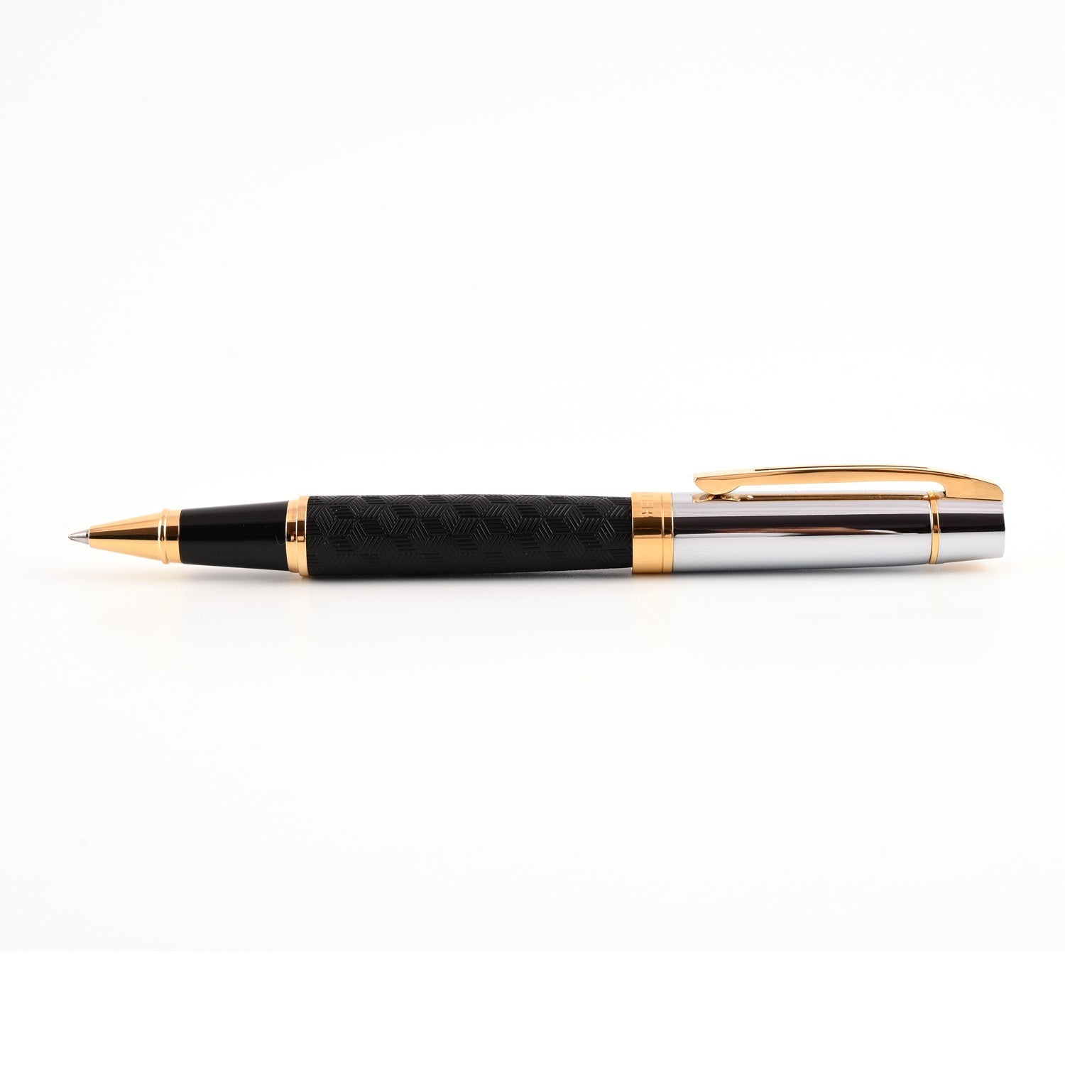 Sheaffer 300 Roller Ball Pen - Engraved Black & Chrome GT Sheaffer