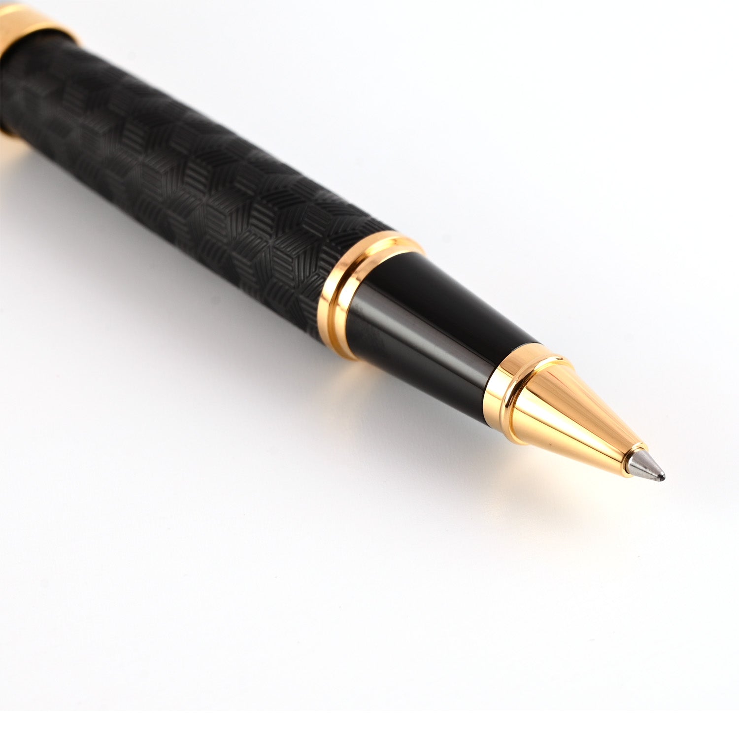 Sheaffer 300 Roller Ball Pen - Engraved Black & Chrome GT Sheaffer