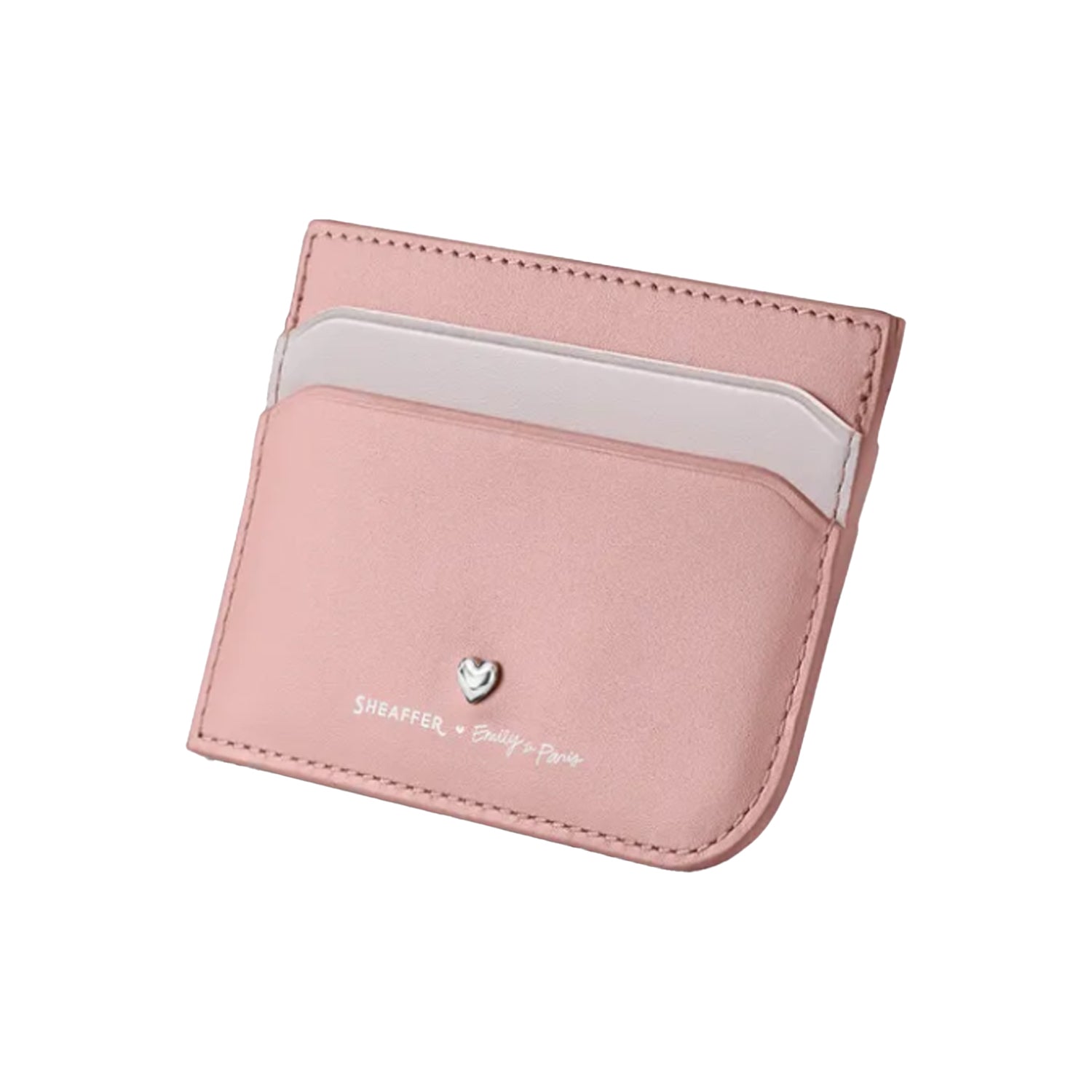 Sheaffer 321 Emily in Paris Gift Set - Sentinel Pink Ball Pen with Dark Pink Credit Card Holder Sheaffer