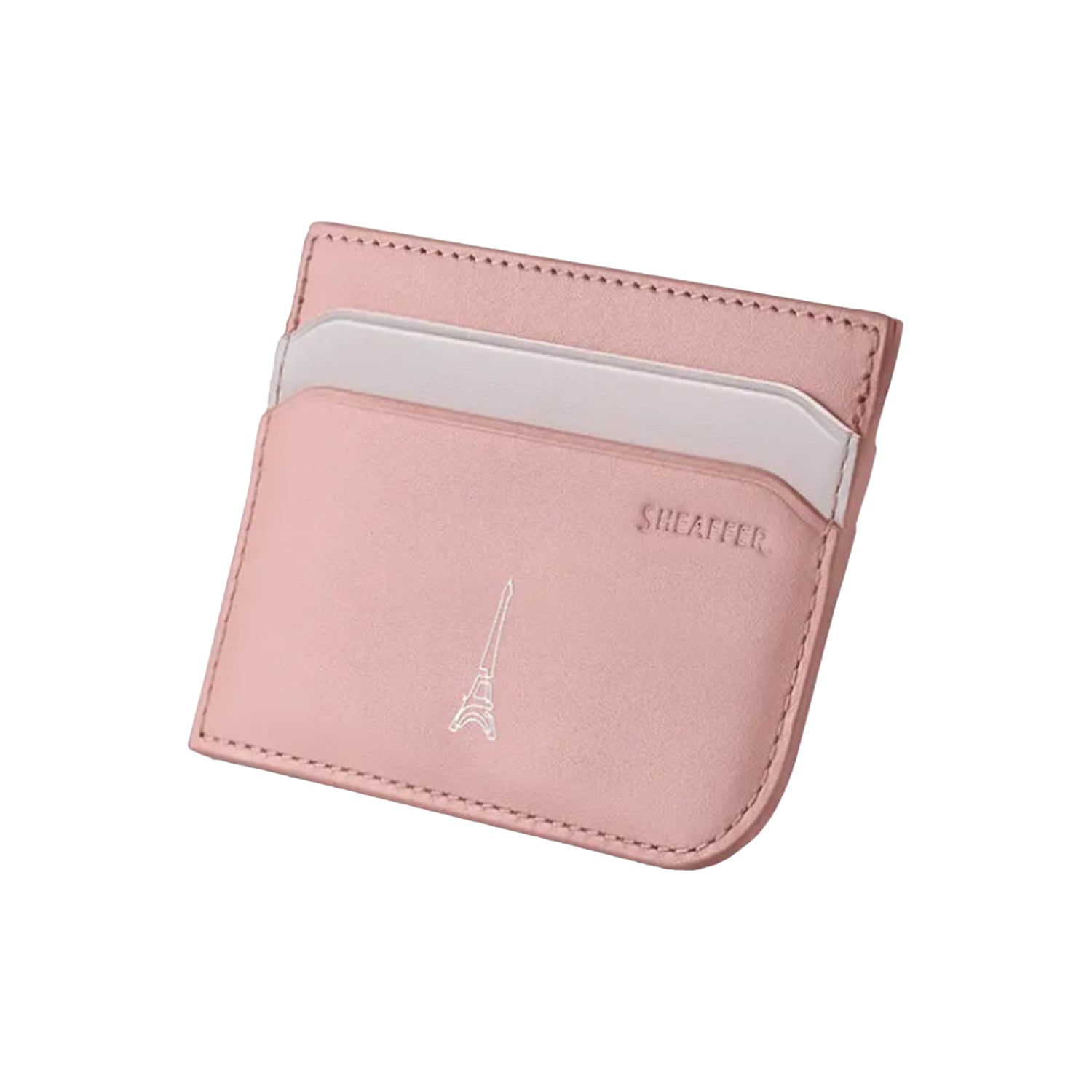 Sheaffer 321 Emily in Paris Gift Set - Sentinel Pink Ball Pen with Dark Pink Credit Card Holder Sheaffer