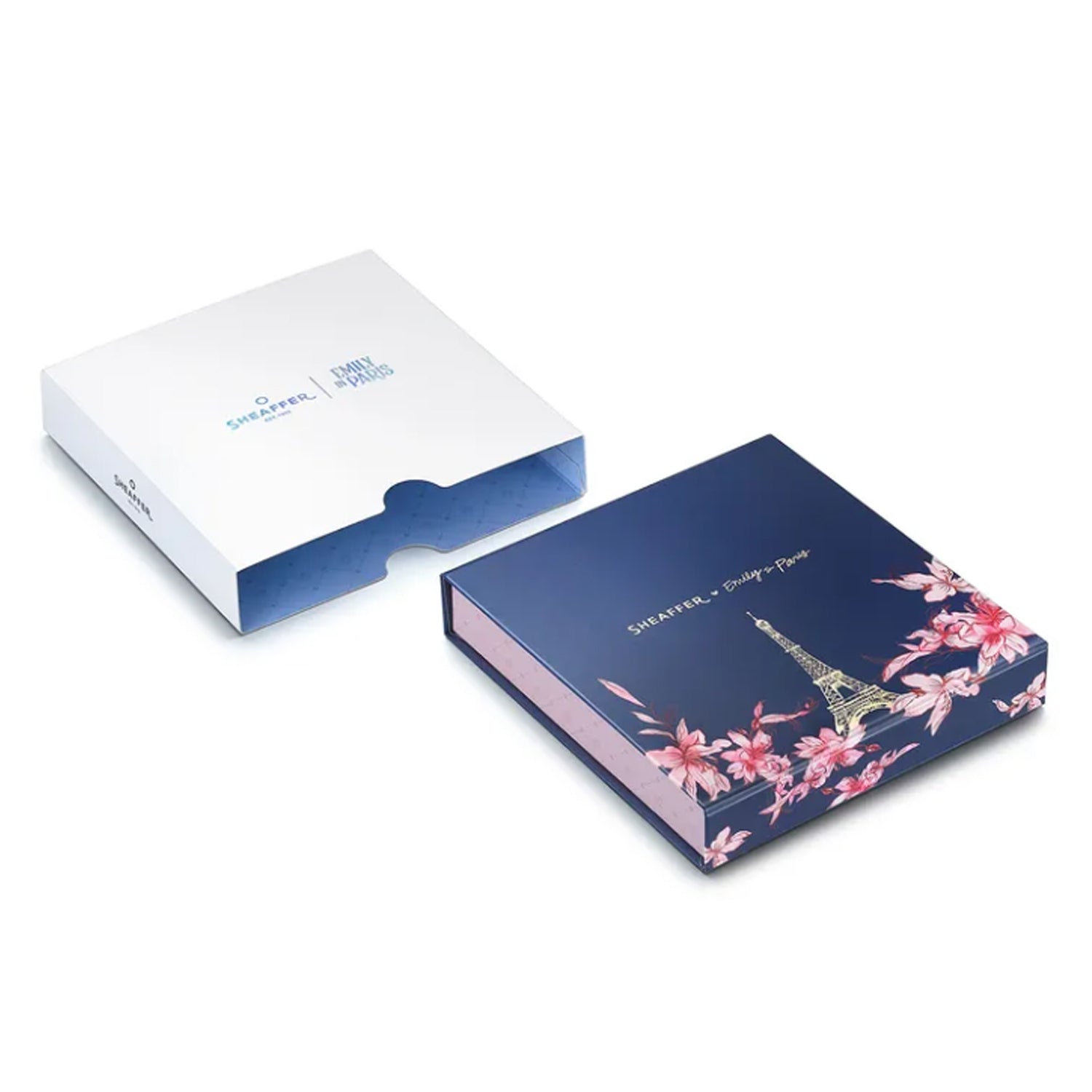 Sheaffer 321 Emily in Paris Gift Set - Sentinel Pink Ball Pen with Pink Small Notebook Sheaffer