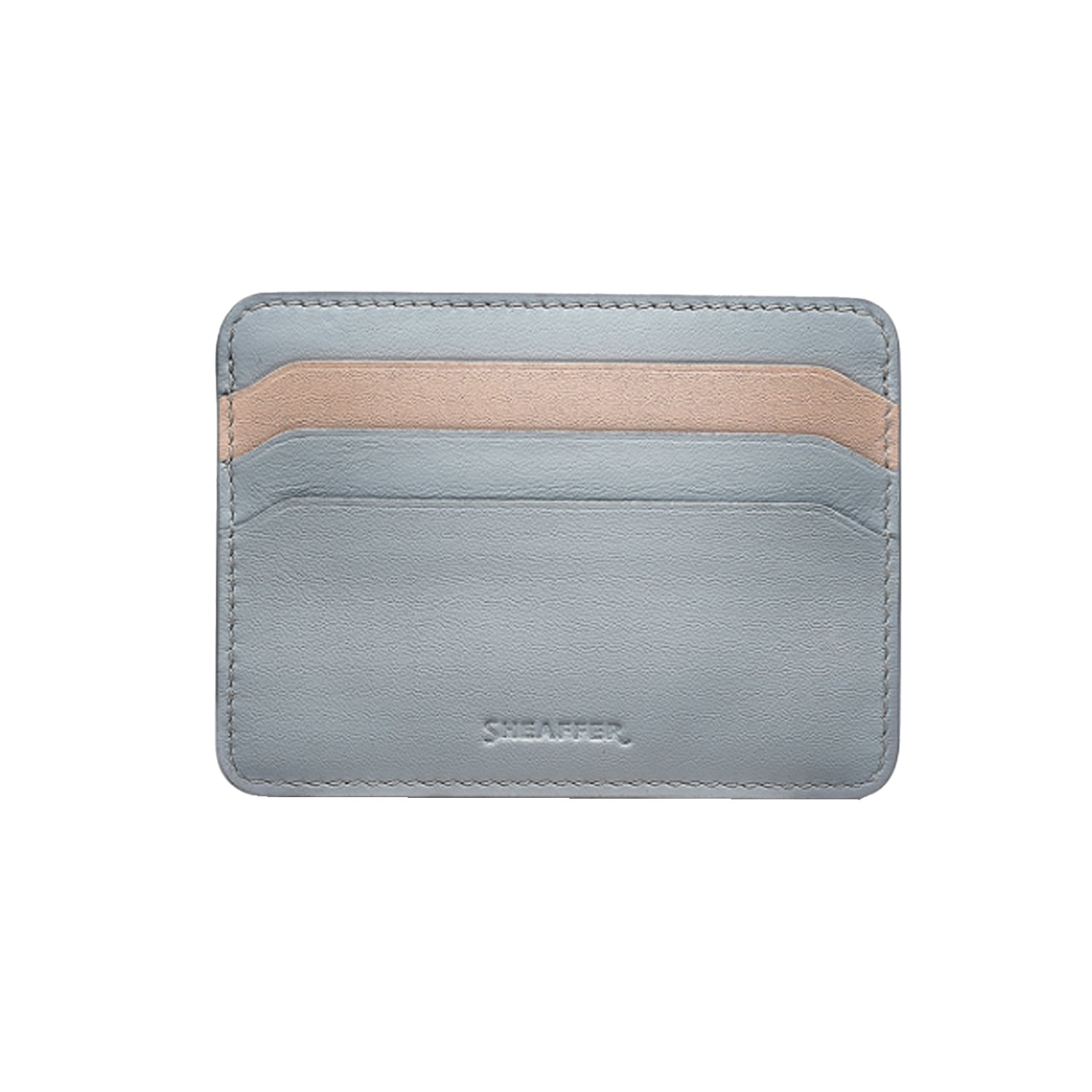 Sheaffer 9376 Gift Set - Expressions 100 Blue & Pink Pearlised Gradient Ball Pen with Credit Card Holder Sheaffer