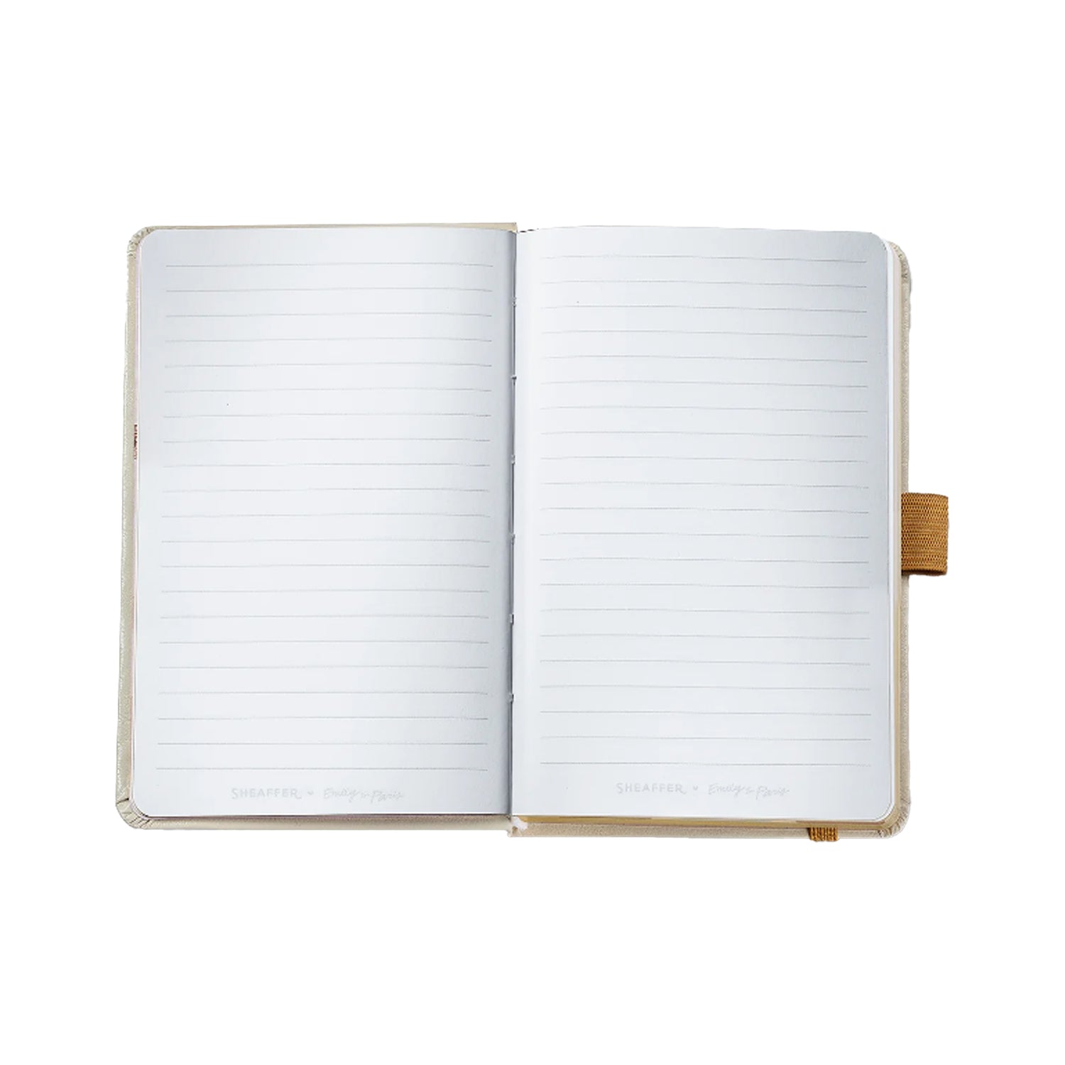 Sheaffer 9377 Emily in Paris Gift Set - 100 Champagne Ball Pen with Beige Small Notebook Sheaffer