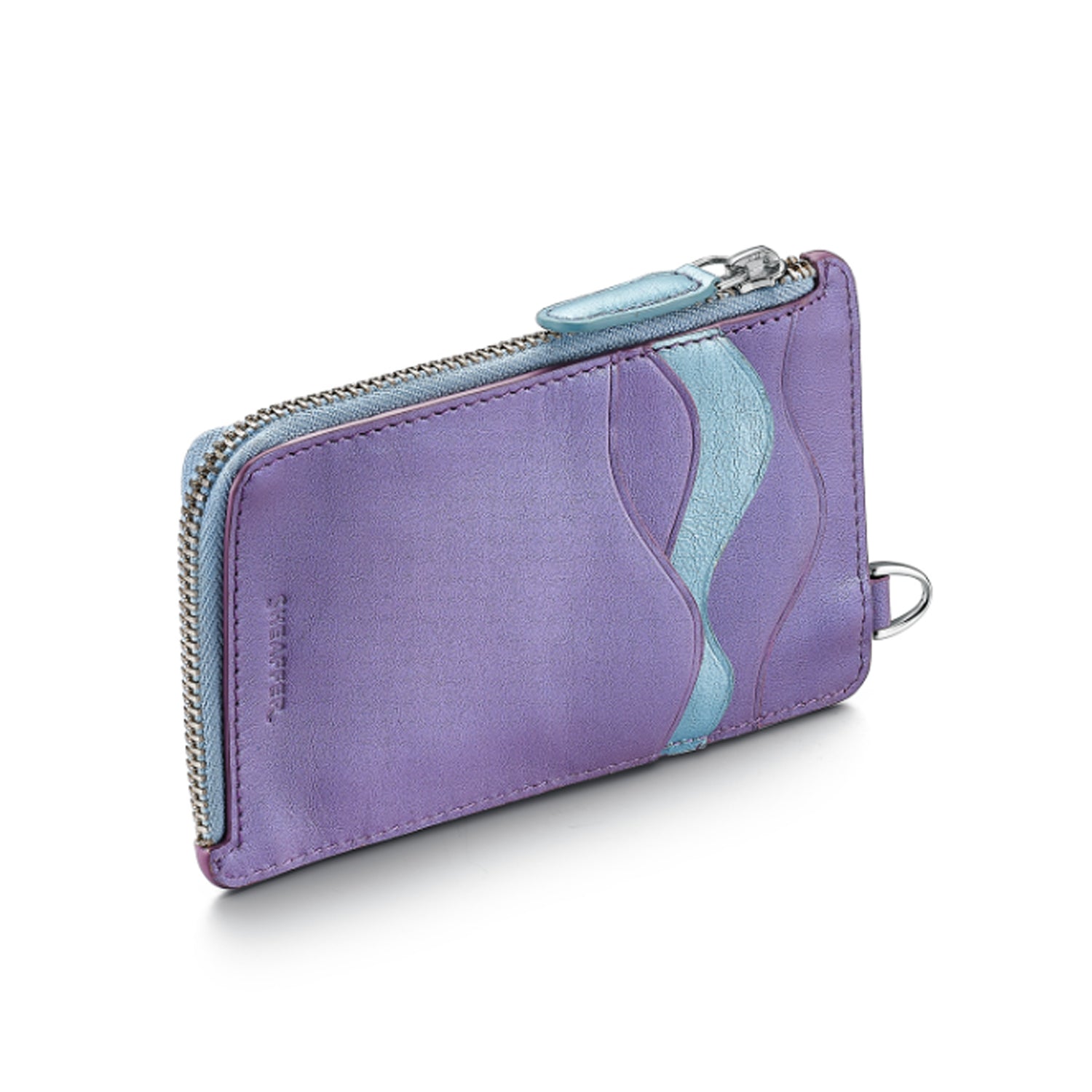 Sheaffer 9430 Gift Set - Expressions VFM Blue & Purple Pearlised Gradient Ball Pen with Credit Card Holder Sheaffer