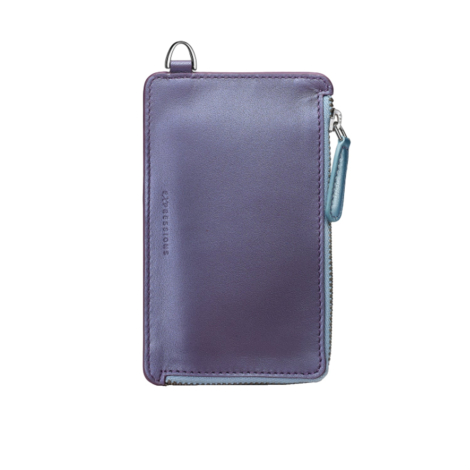 Sheaffer 9430 Gift Set - Expressions VFM Blue & Purple Pearlised Gradient Ball Pen with Credit Card Holder Sheaffer
